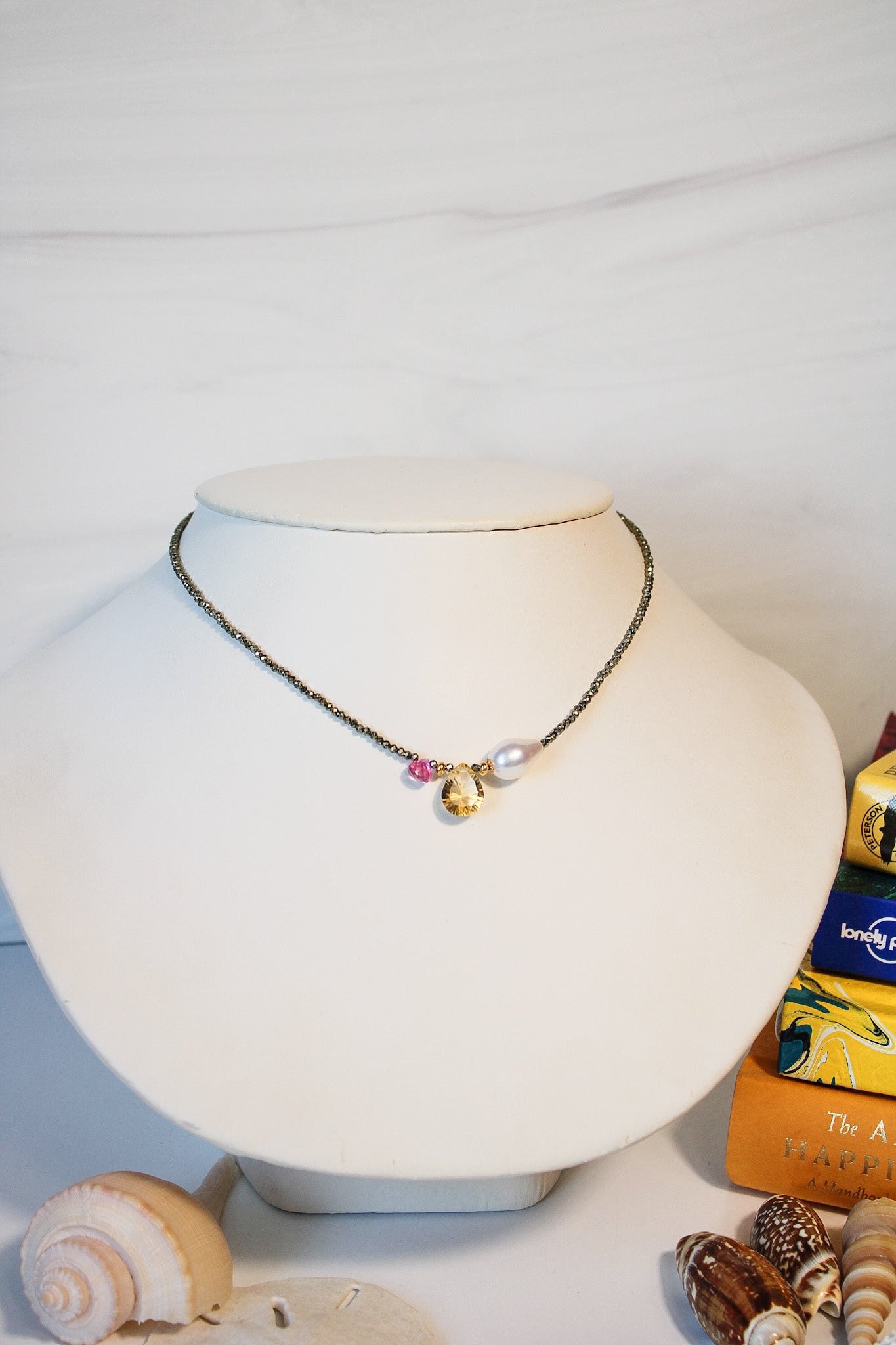 Pyrite Rondelle Necklace (3 styles)Beth ZinkNecklace