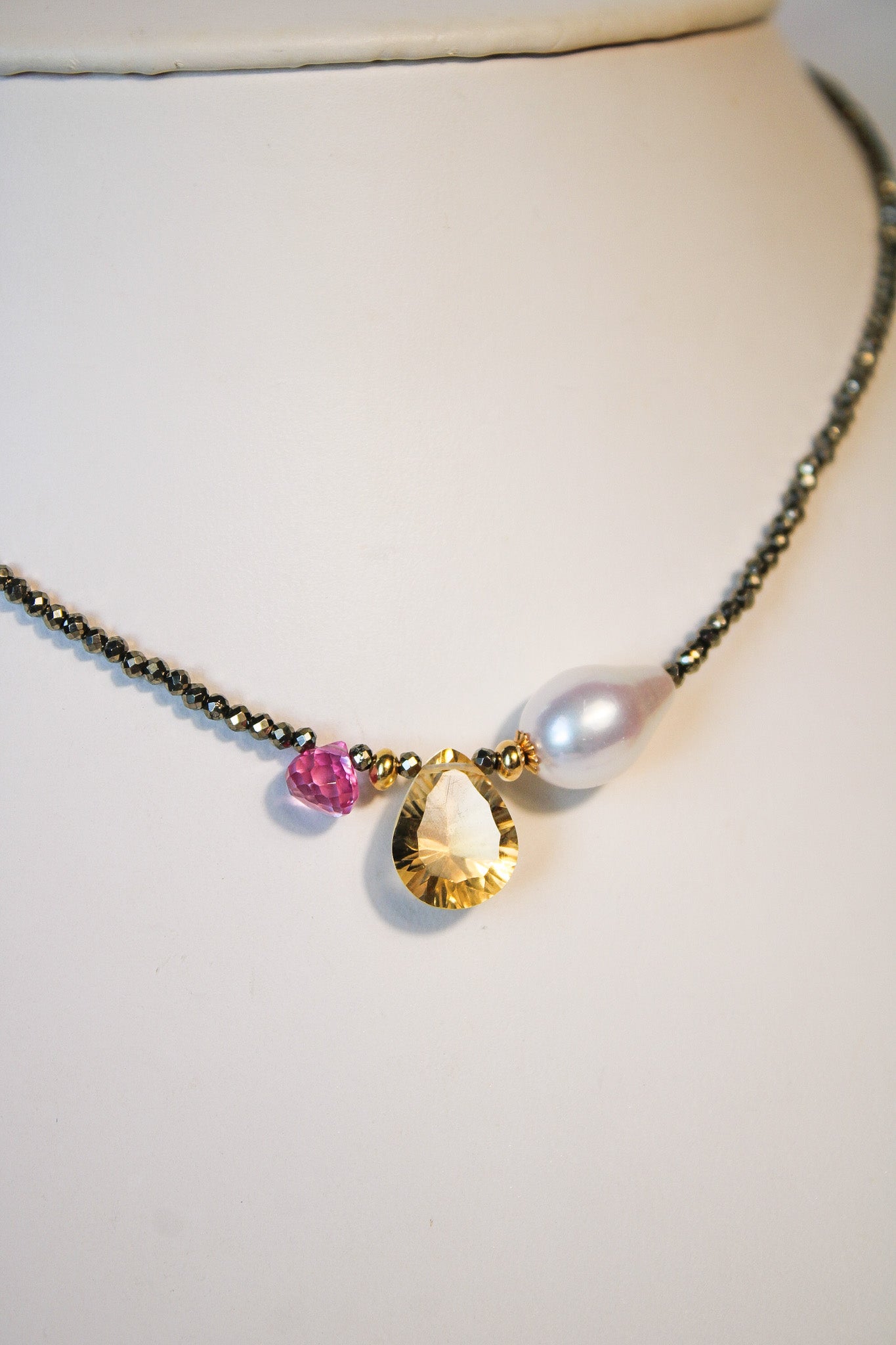 Pyrite Rondelle Necklace (3 styles)Beth ZinkNecklace