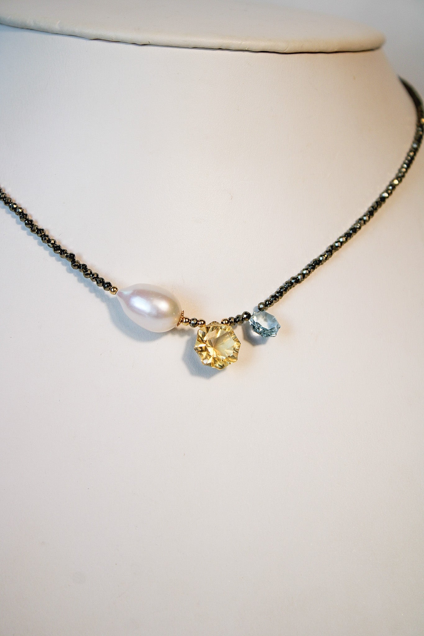 Pyrite Rondelle Necklace (3 styles)Beth ZinkNecklace