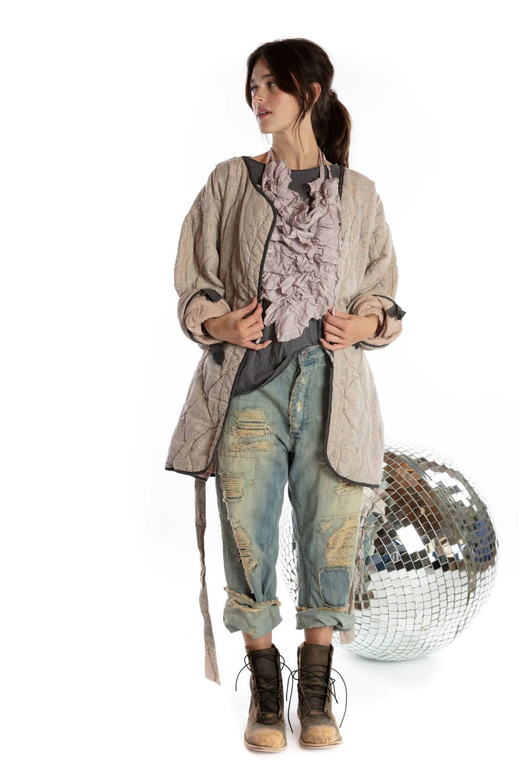 Quilted Aleda Coat Jacket 469 - SebastopolMagnolia PearlCoats & Jackets