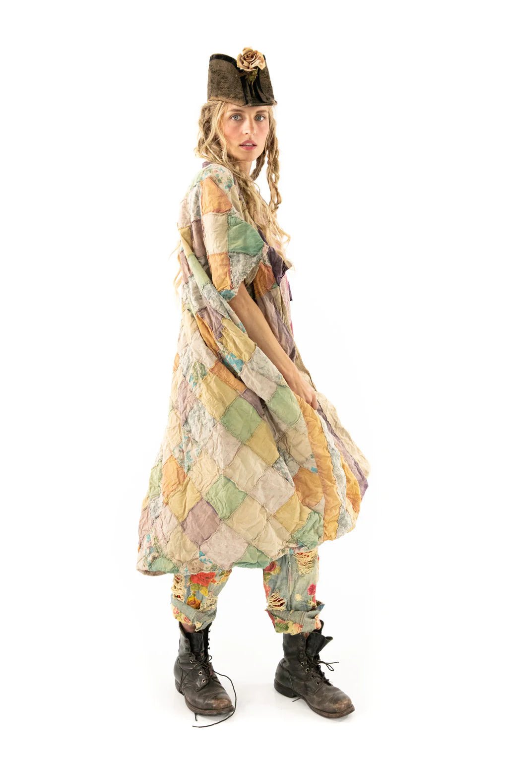 Quiltwork Berkeley Duster Jacket 568 - MikaMagnolia PearlCoats & Jackets