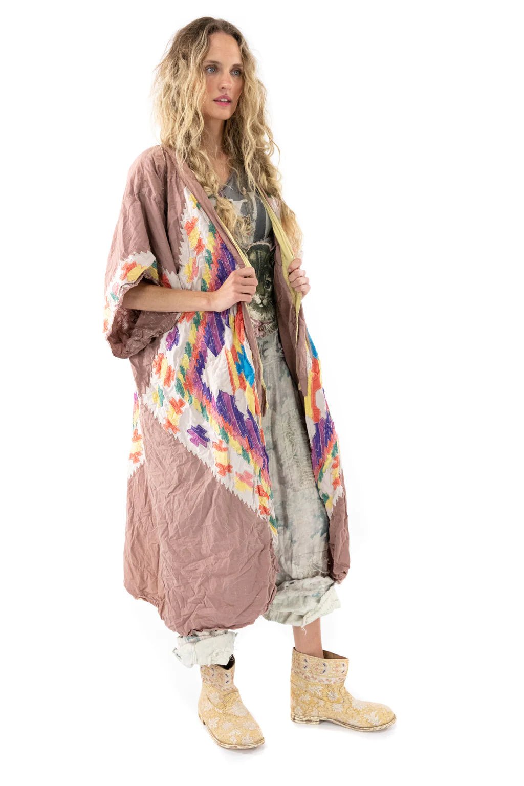 Quiltwork Sinchu Kimono Jacket 573 - SaguaroMagnolia PearlCoats & Jackets