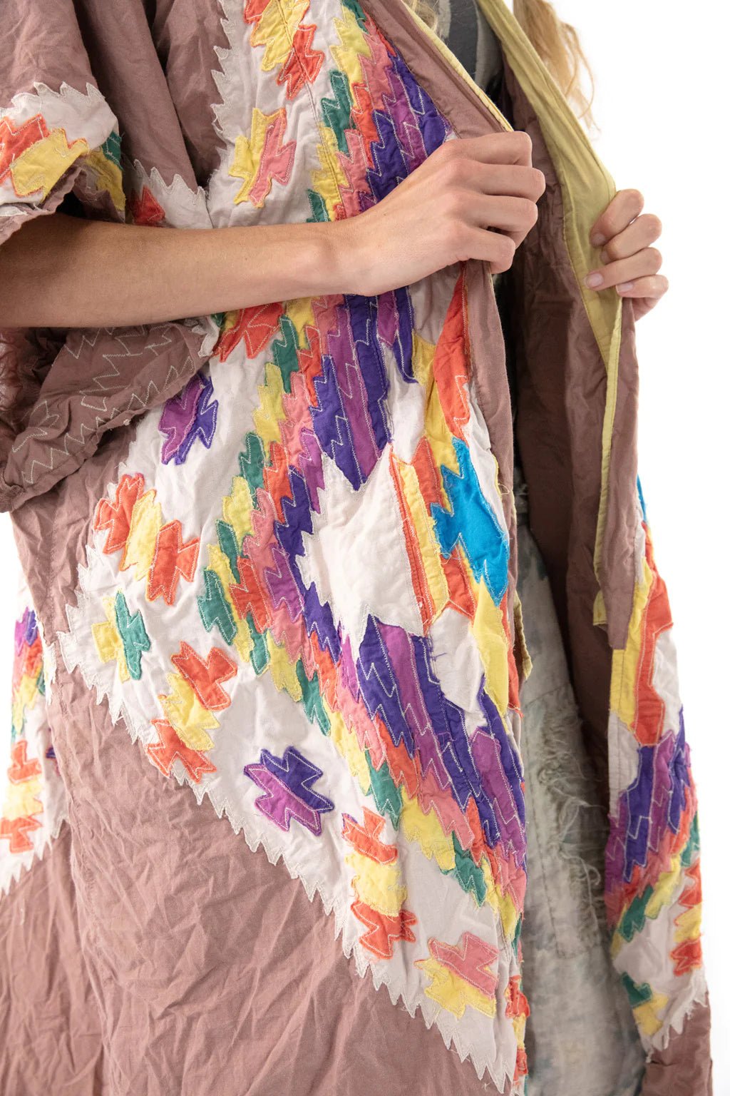 Quiltwork Sinchu Kimono Jacket 573 - SaguaroMagnolia PearlCoats & Jackets