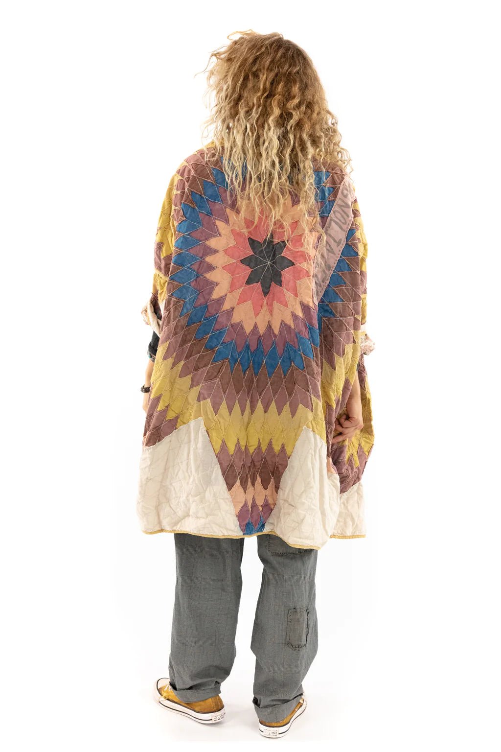 Quiltwork Taos Kimono Jacket 540 - MateoMagnolia PearlCoats & Jackets