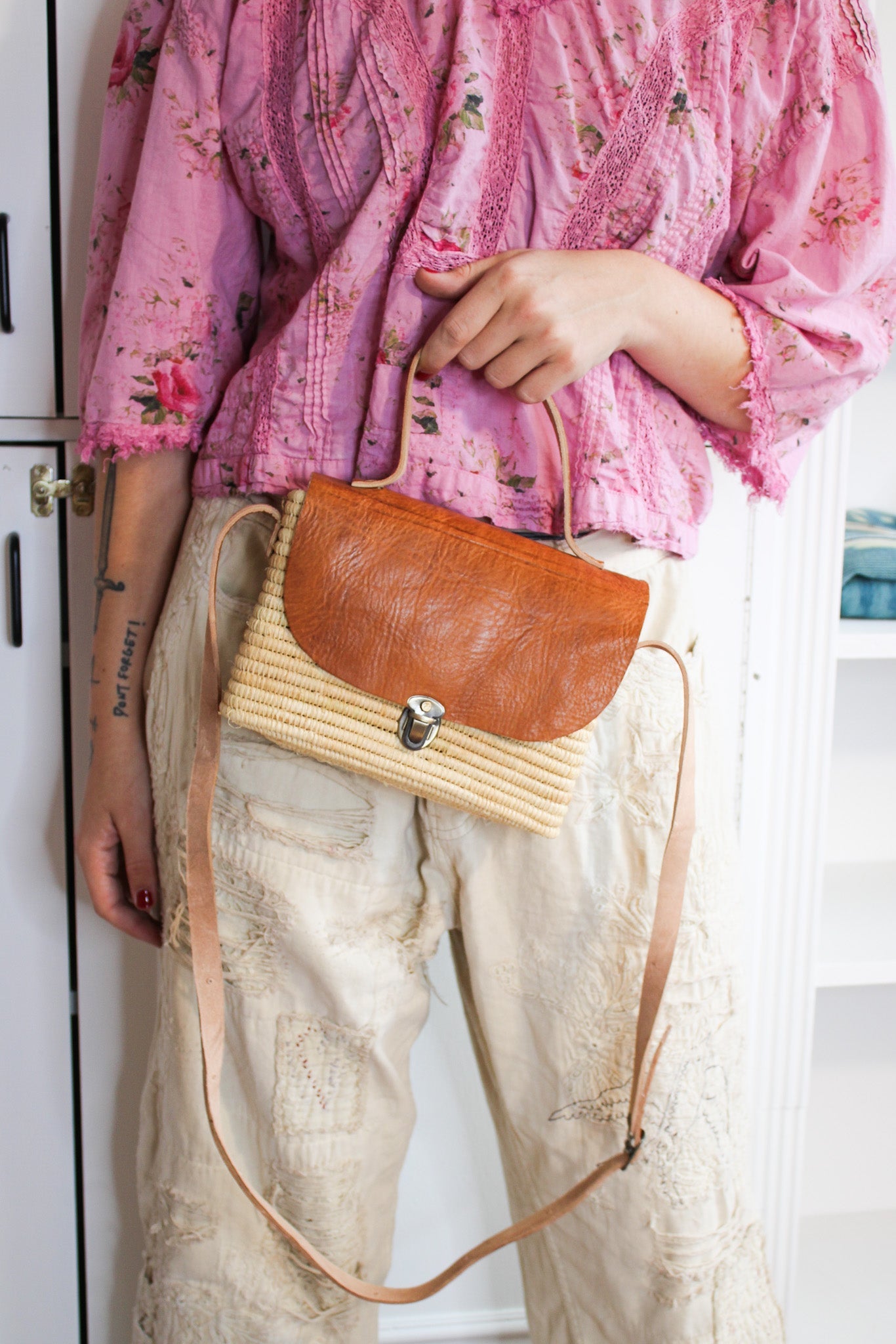 Raffia Square BagRare FindsHandbags