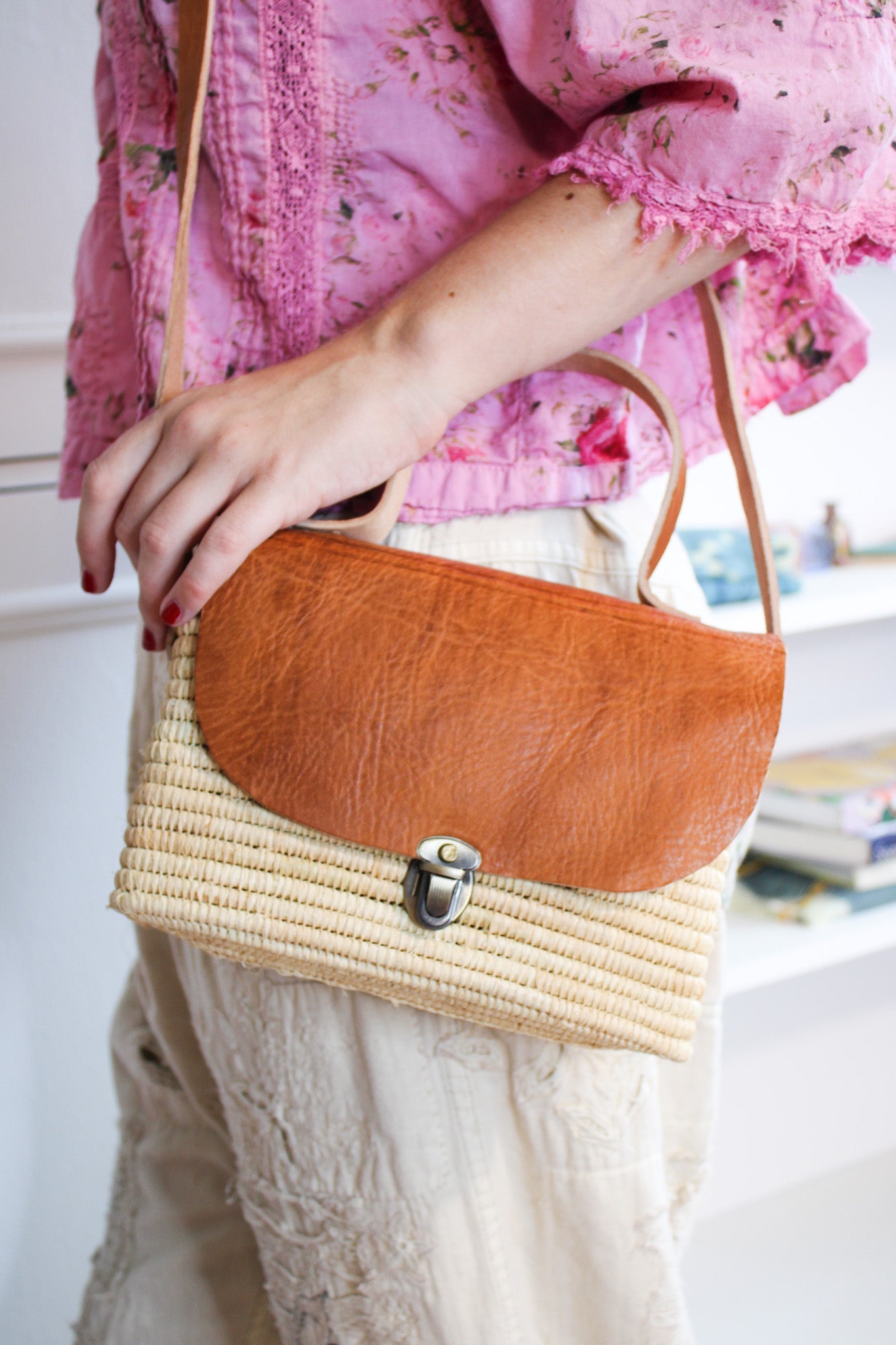 Raffia Square BagRare FindsHandbags