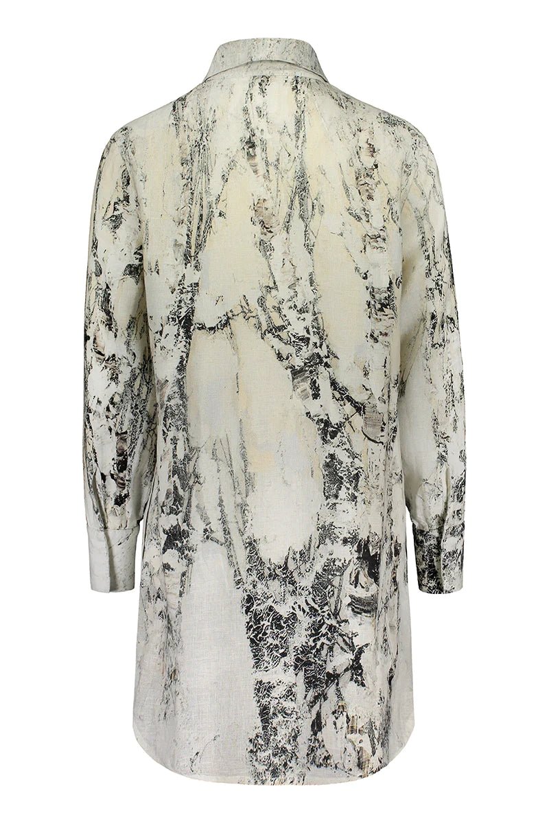 REIDAR Linen Shirt Dressháloshirt dress