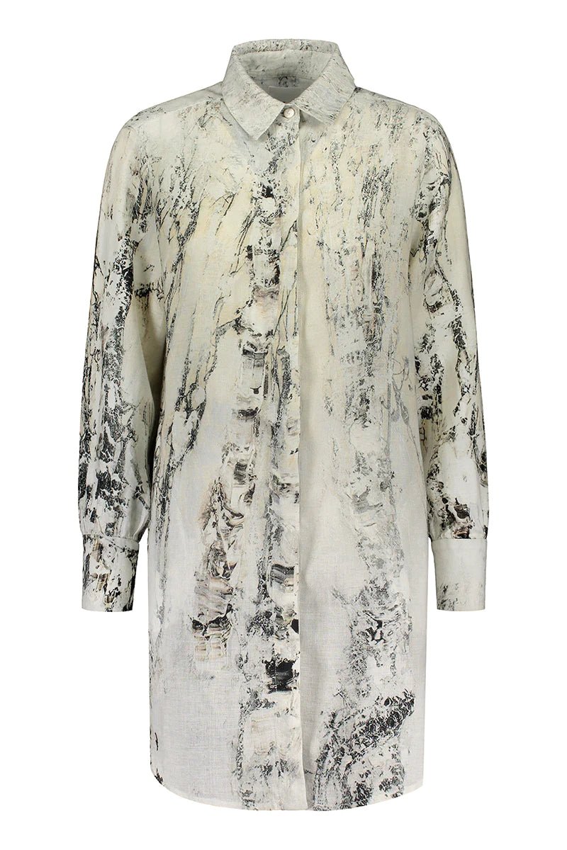 REIDAR Linen Shirt Dressháloshirt dress