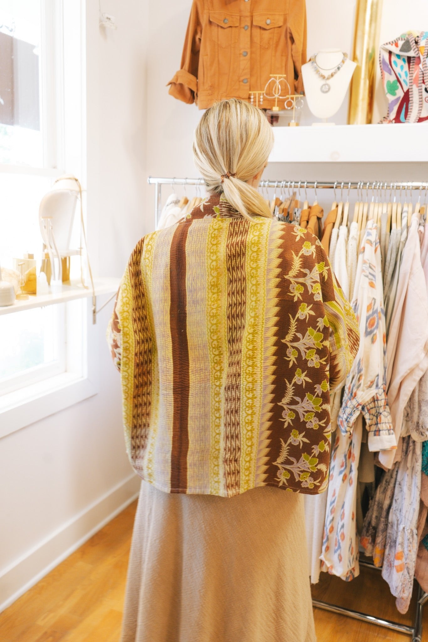 Reversible Kantha Cotton Jacket #11Rare FindsJacket