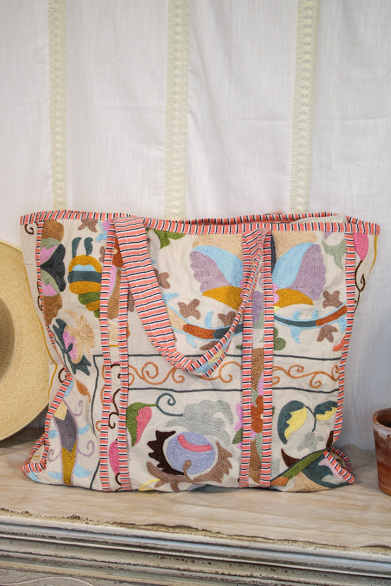 Reversible Suzani Tote Bag #1Rare FindsHandbags
