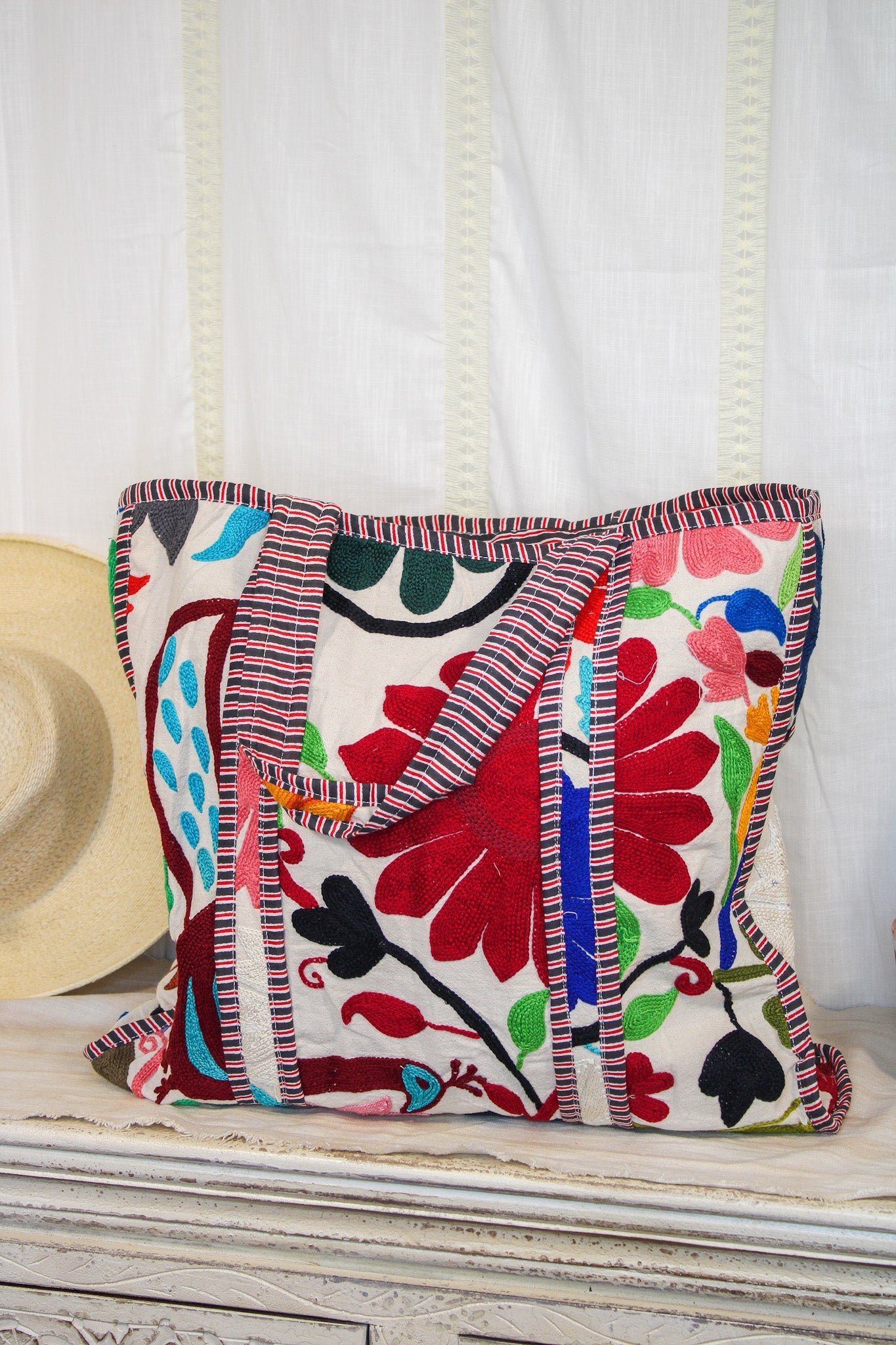 Reversible Suzani Tote Bag #4Rare FindsHandbags