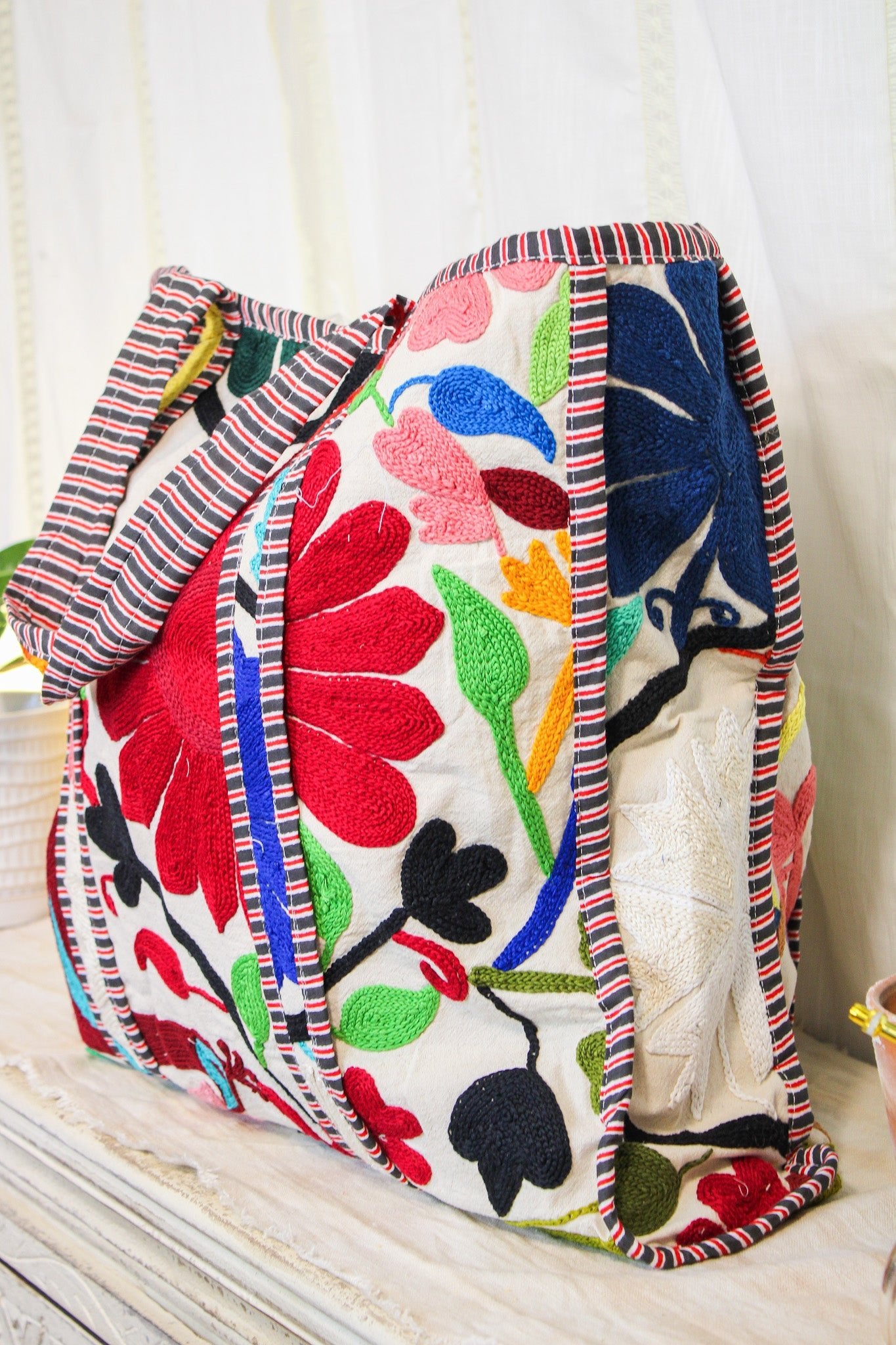 Reversible Suzani Tote Bag #4Rare FindsHandbags