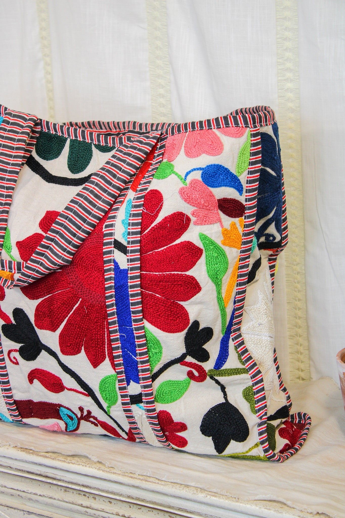Reversible Suzani Tote Bag #4Rare FindsHandbags