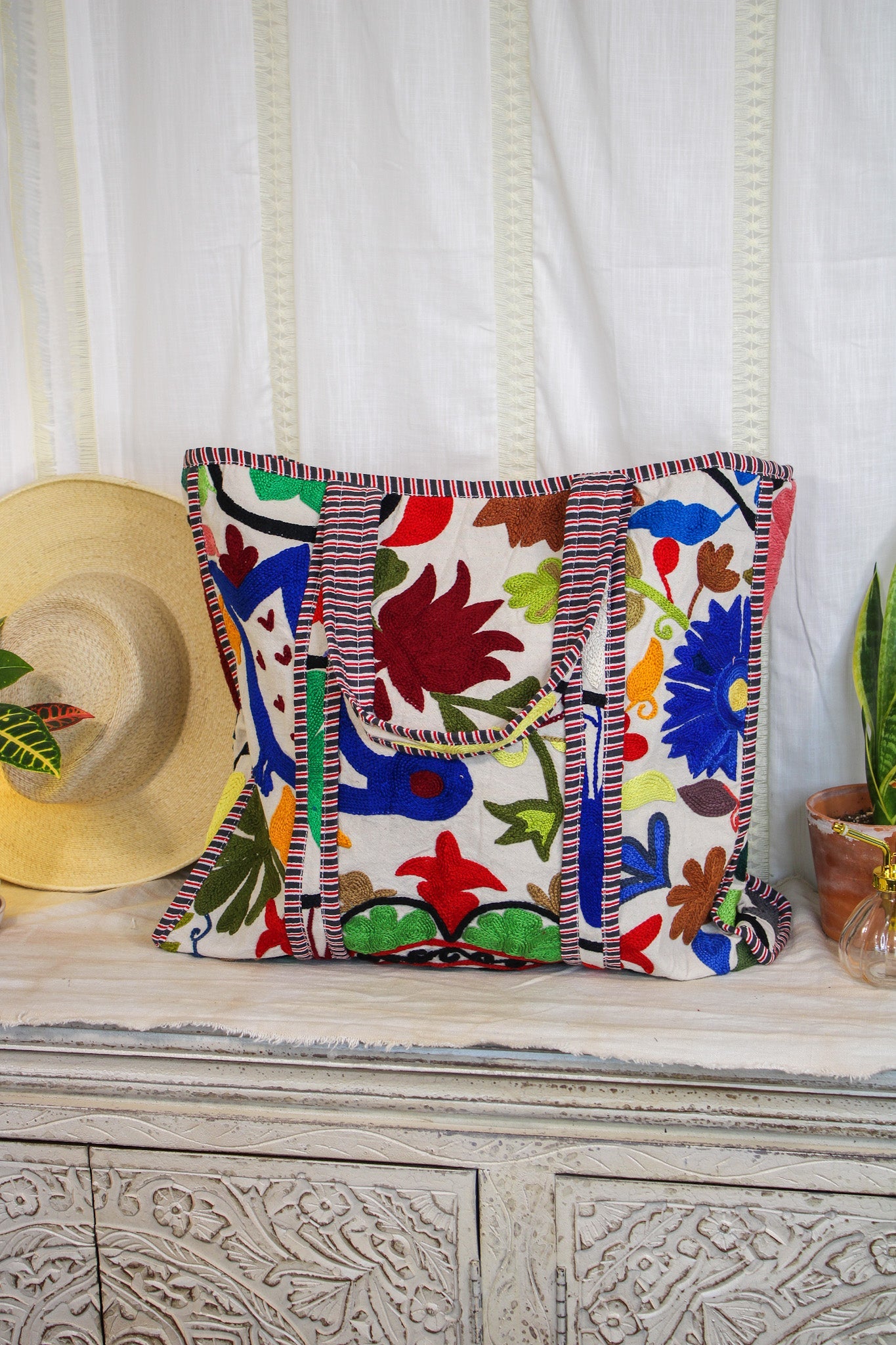 Reversible Suzani Tote Bag #8Rare FindsHandbags
