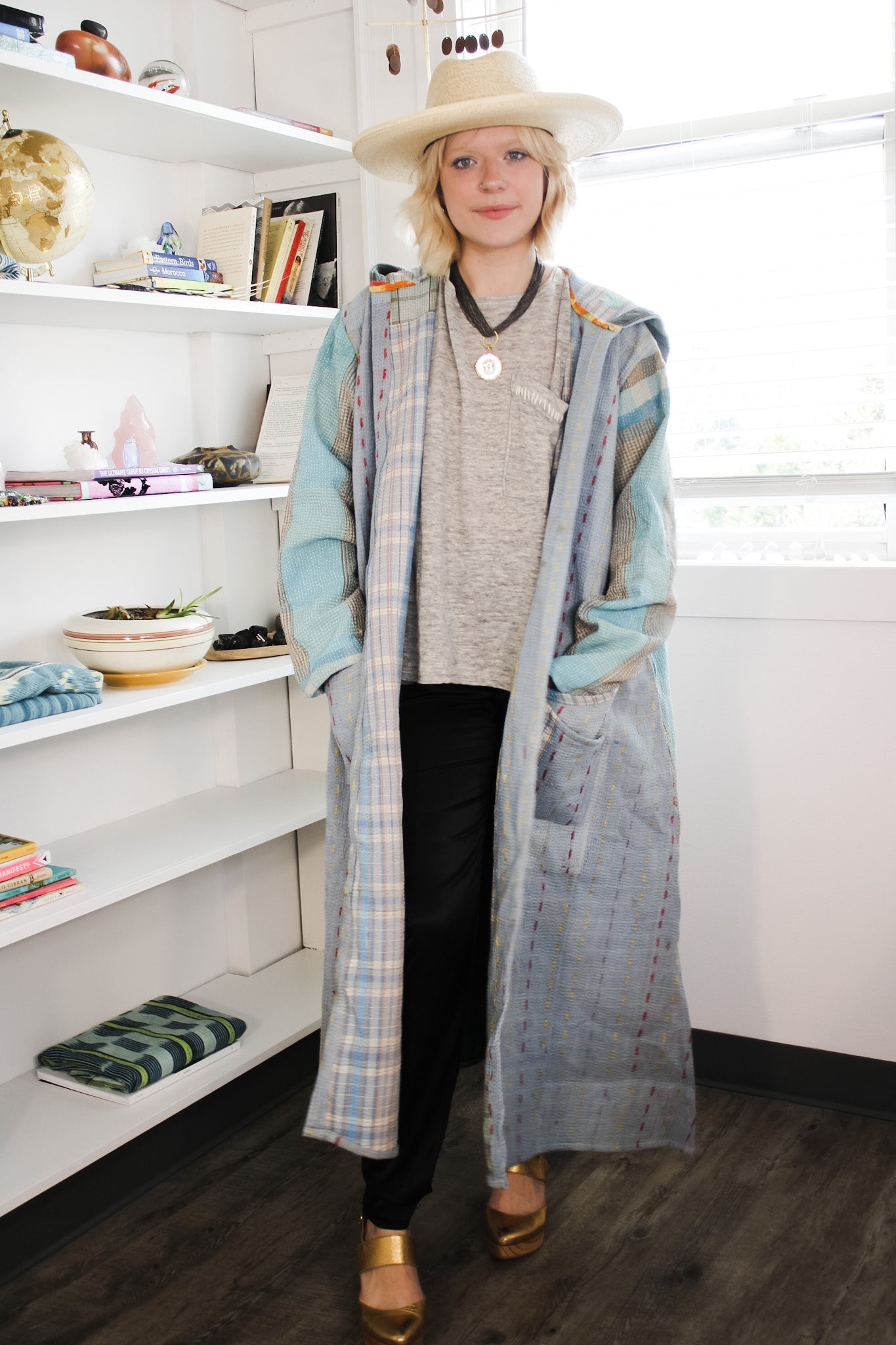 Rising Sun Coat #12346Kantha BaeOuterwear