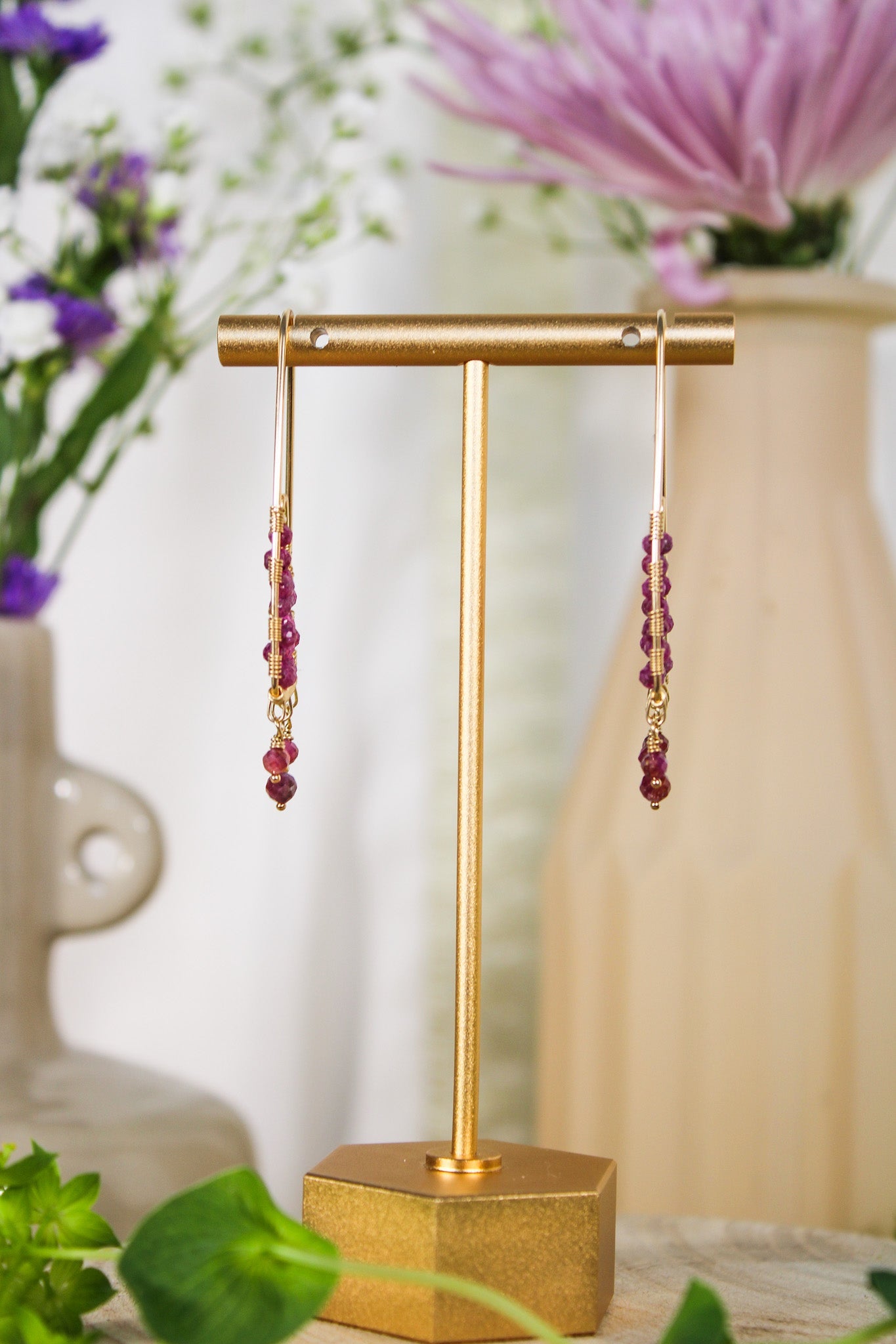 Ruby Earrings #1421James & JezebelleEarrings