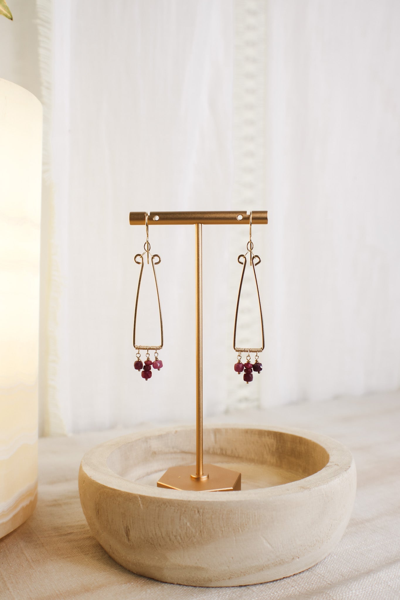 Ruby Earrings #7111James & JezebelleEarrings
