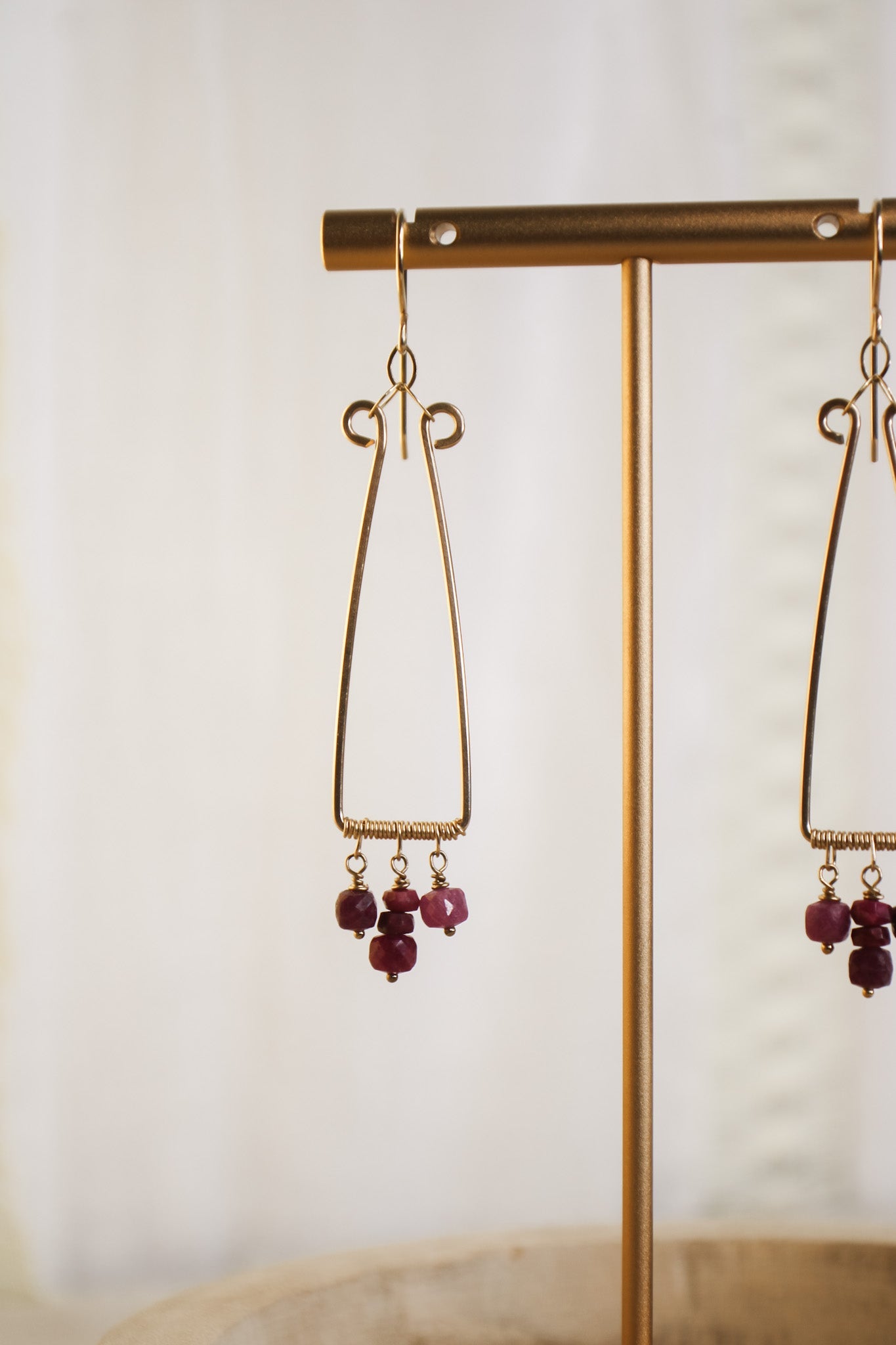 Ruby Earrings #7111James & JezebelleEarrings