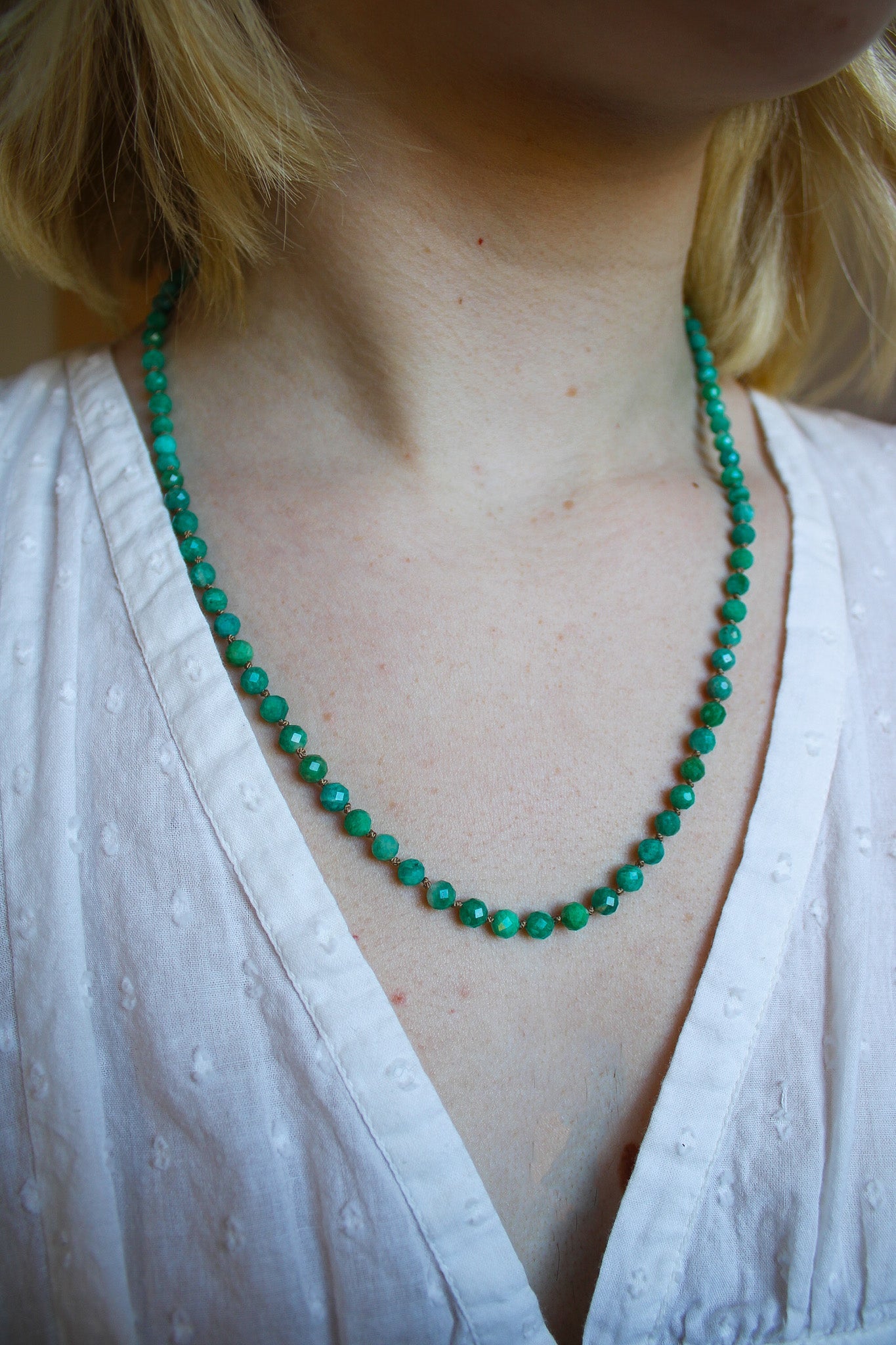 Russian Amazonite Necklace #2482James & JezebelleNecklace