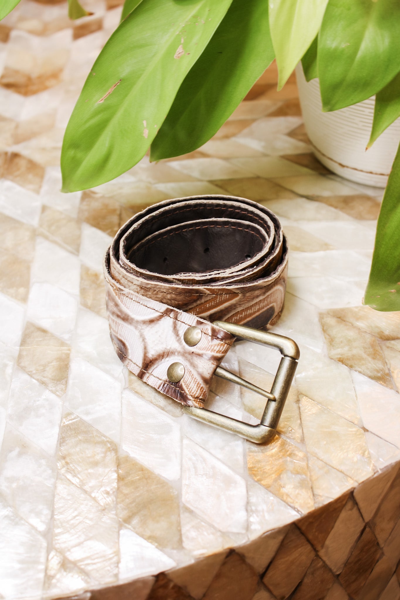Sienna Laredo Embossed Leather BeltRare FindsBelt