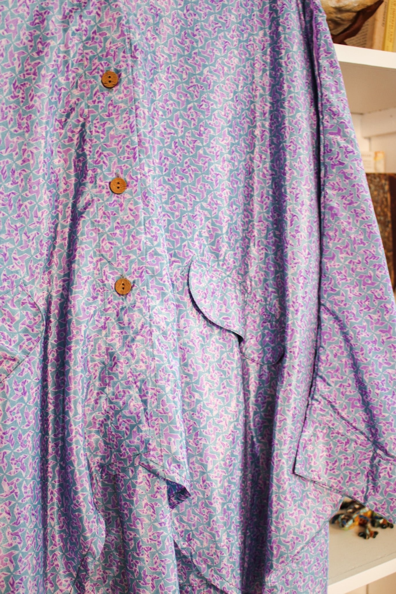 Silk Dylan Button Down #01 385Kantha BaeShirts