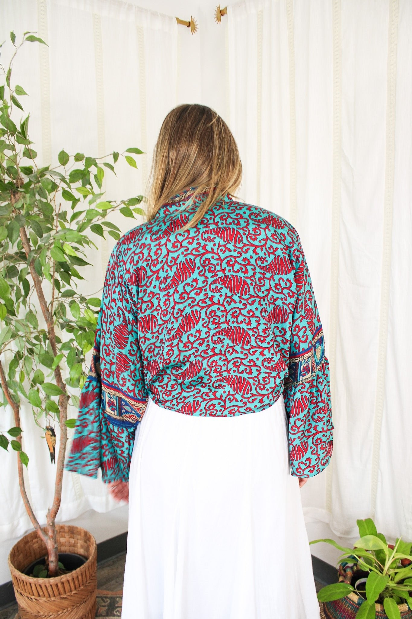 Silk Shrug #06 12Kantha BaeKimono
