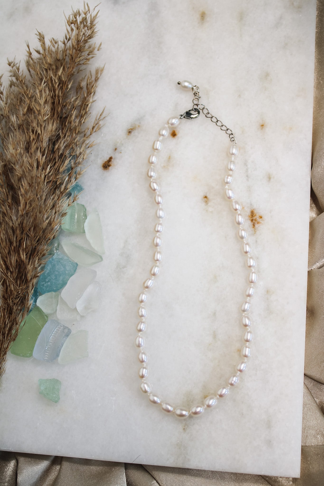 Small Starter Pearl NecklaceJinjaNecklaces