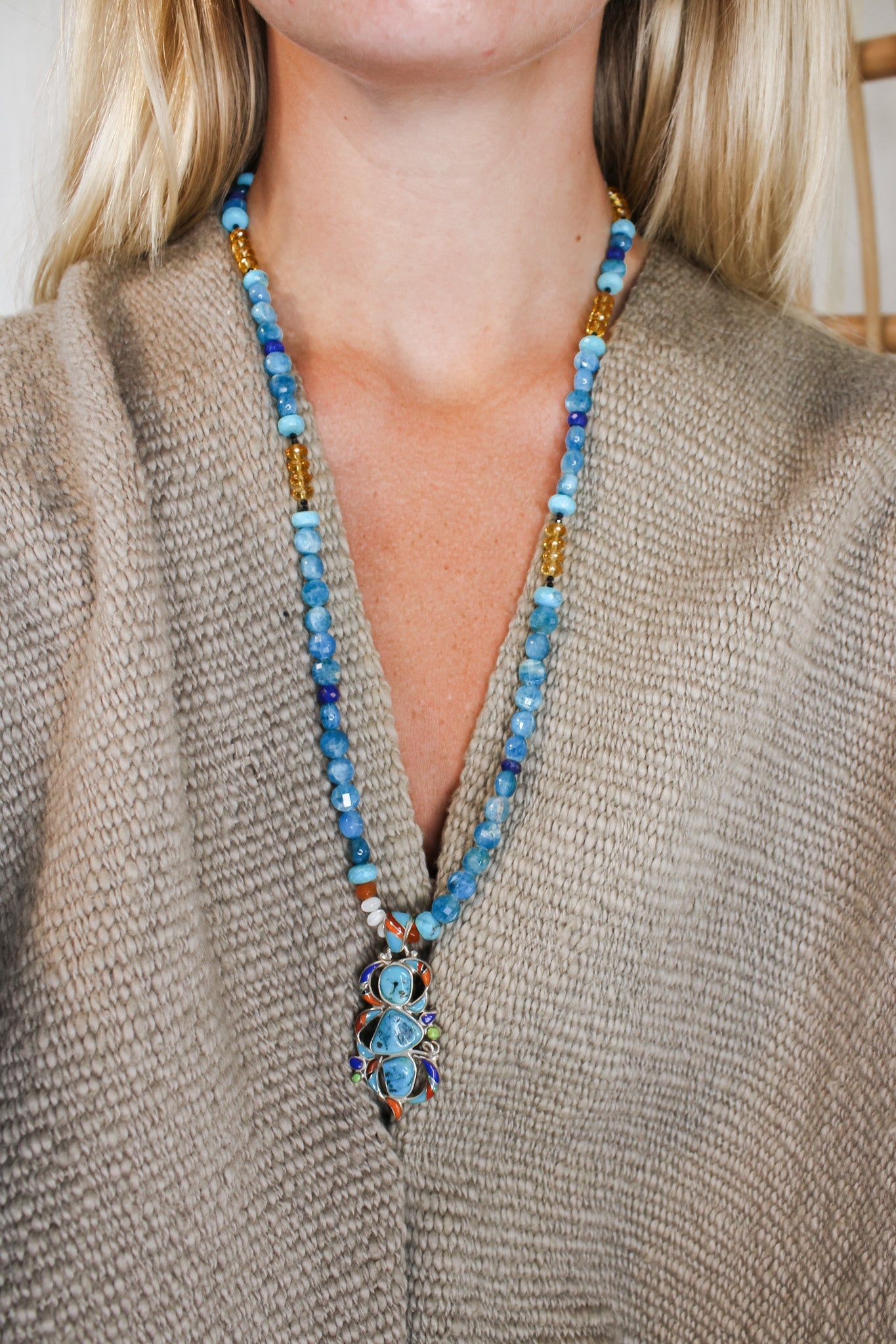 Southwestern Necklace No. 1ZiabirdNecklaces