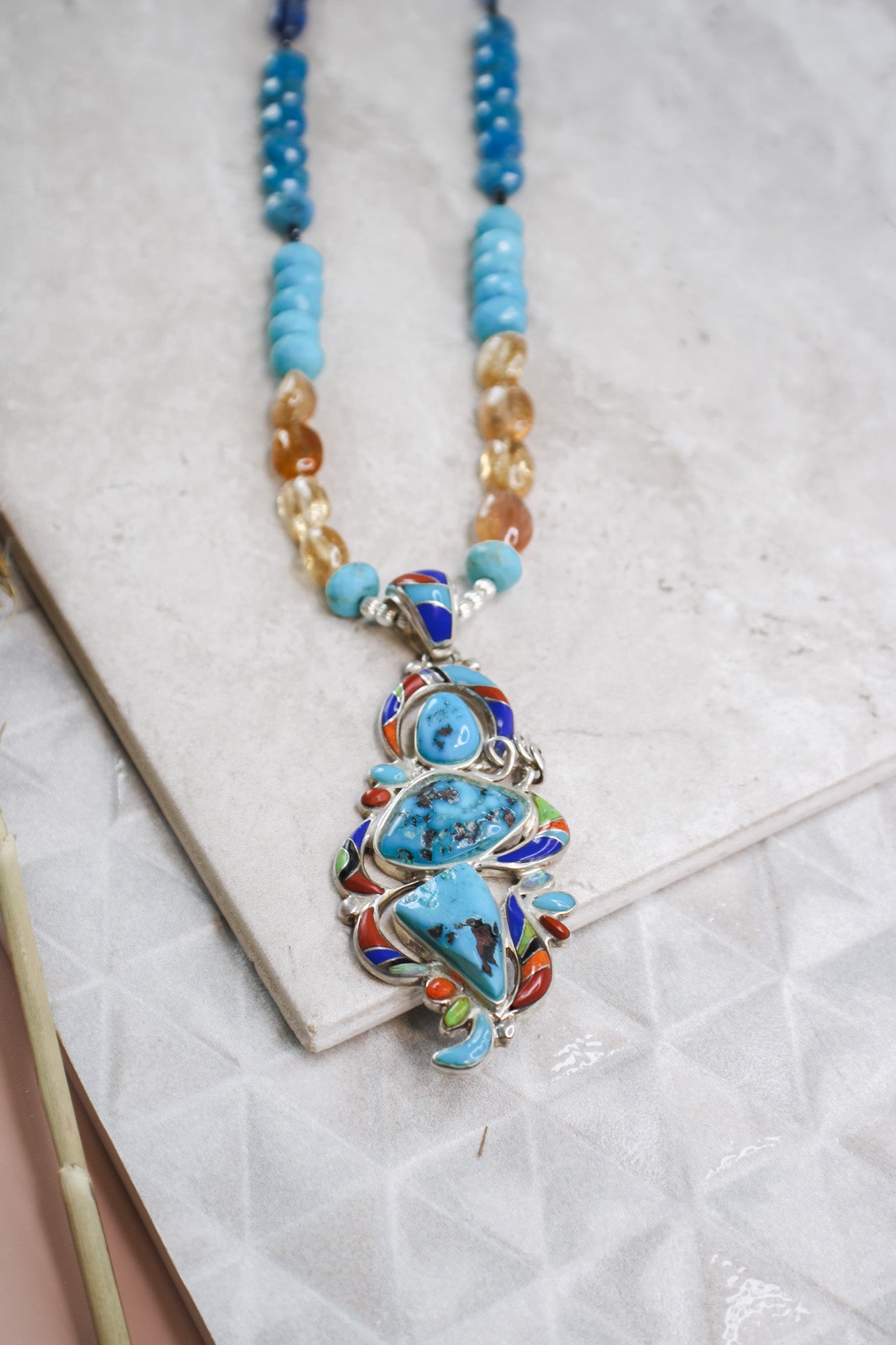 Southwestern Necklace No. 2ZiabirdNecklaces