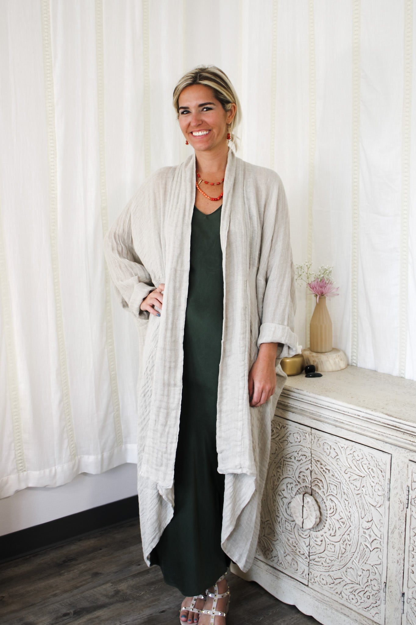 Spolverino Firenze- NaturaleLa Bottega di BrunellaOuterwear