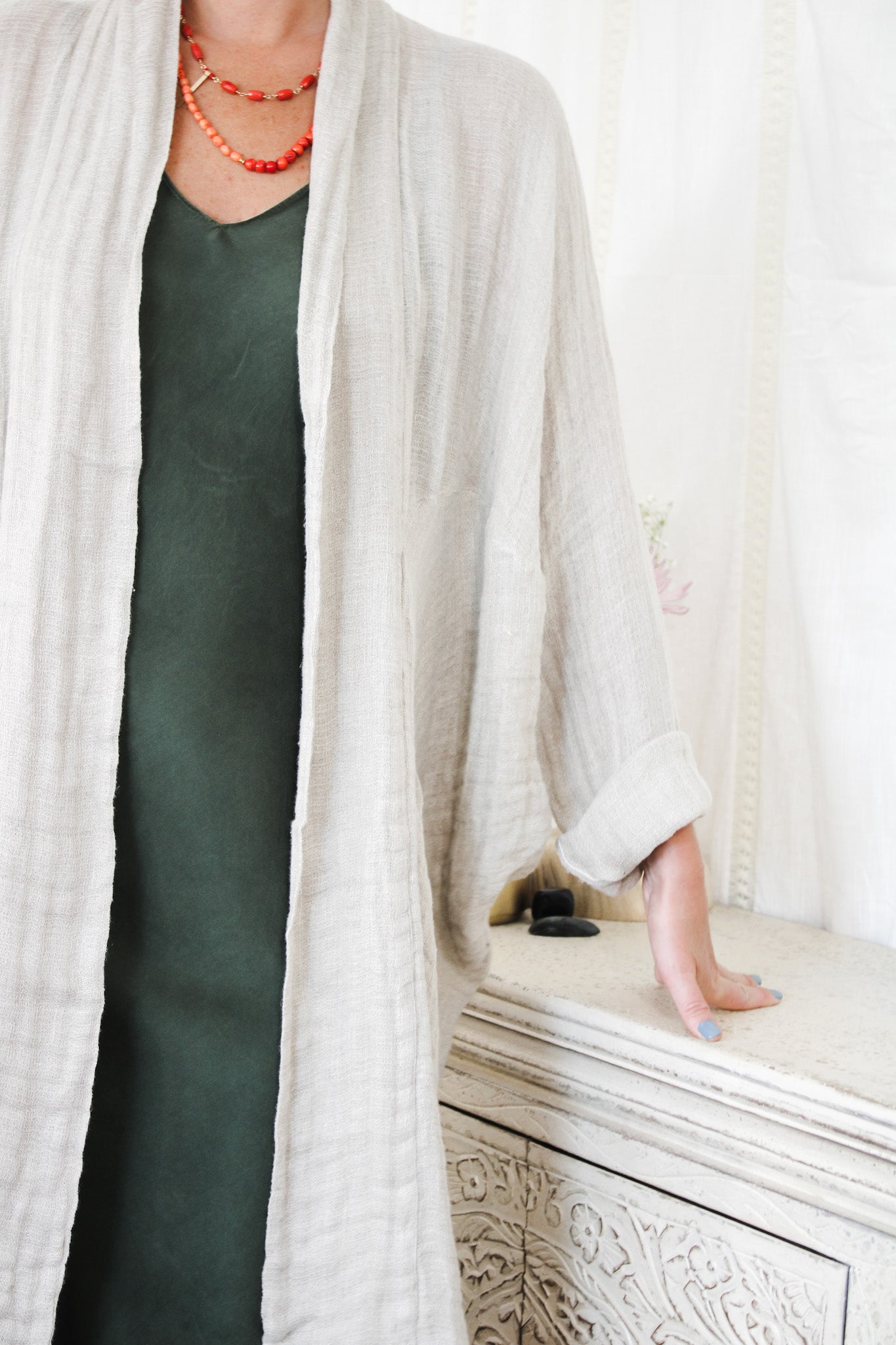 Spolverino Firenze- NaturaleLa Bottega di BrunellaOuterwear