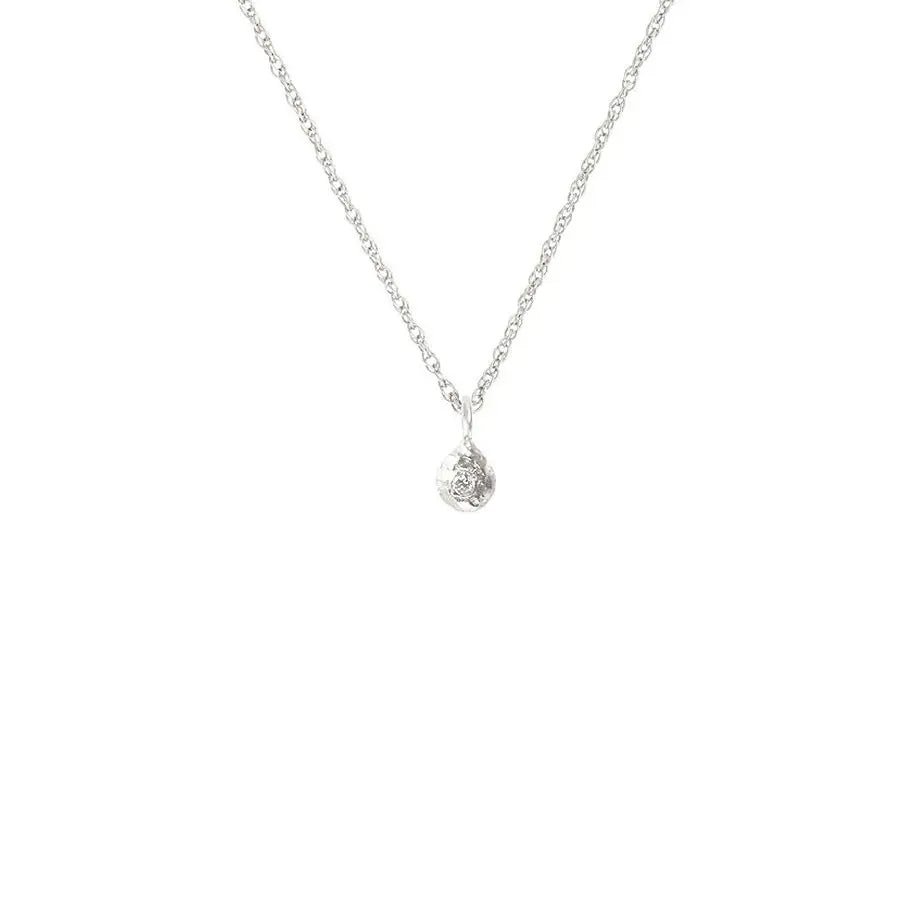 Sterling Silver Diamond Necklacelacee alexandraNecklace