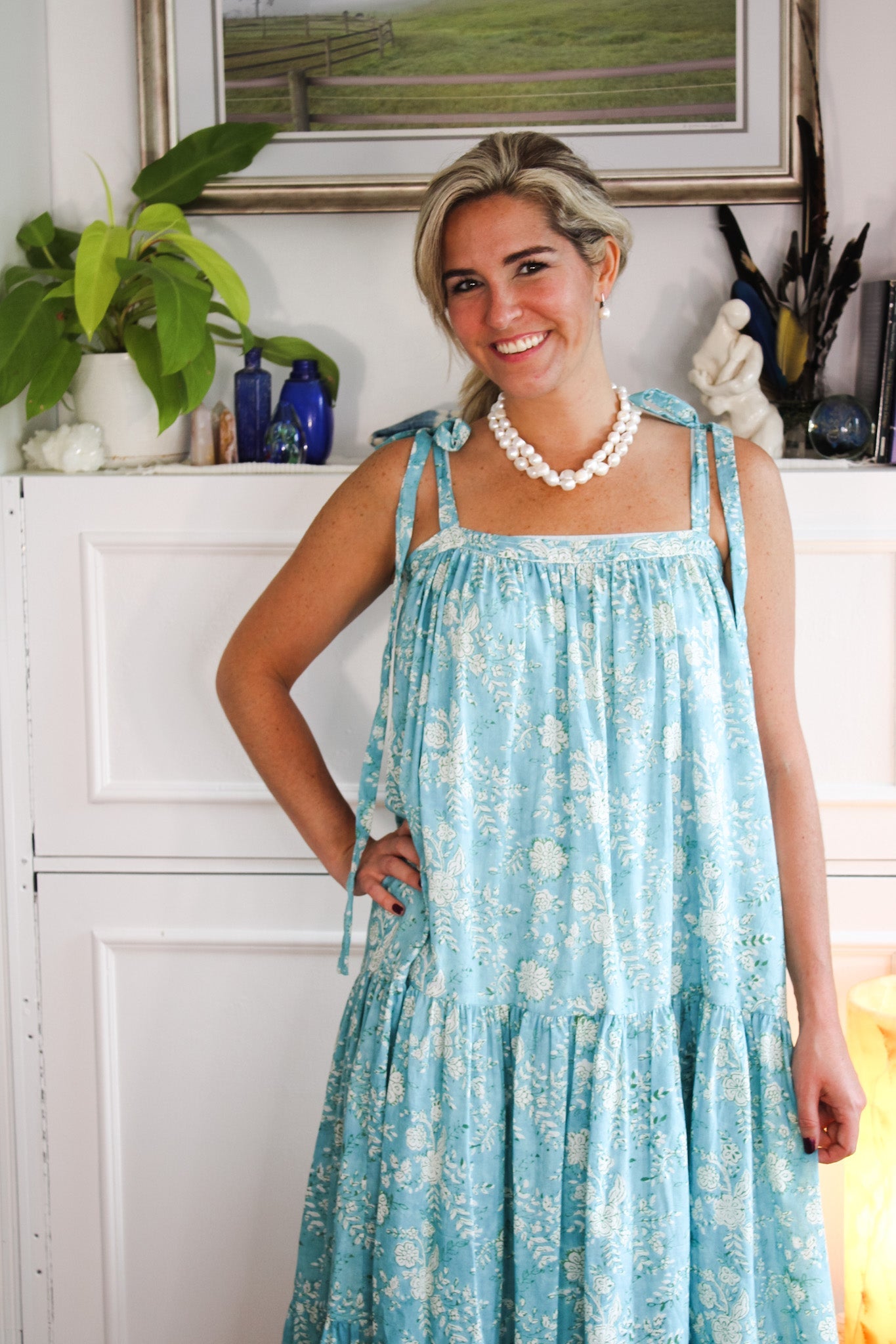 Summer Tie Dress - Bouquetd.heart.dDresses