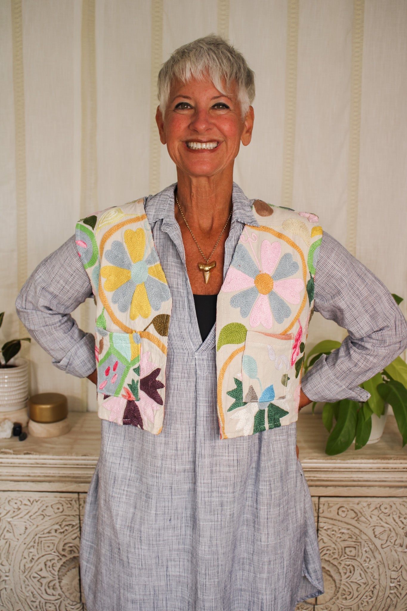 Suzani Vest #11Rare Findsvest