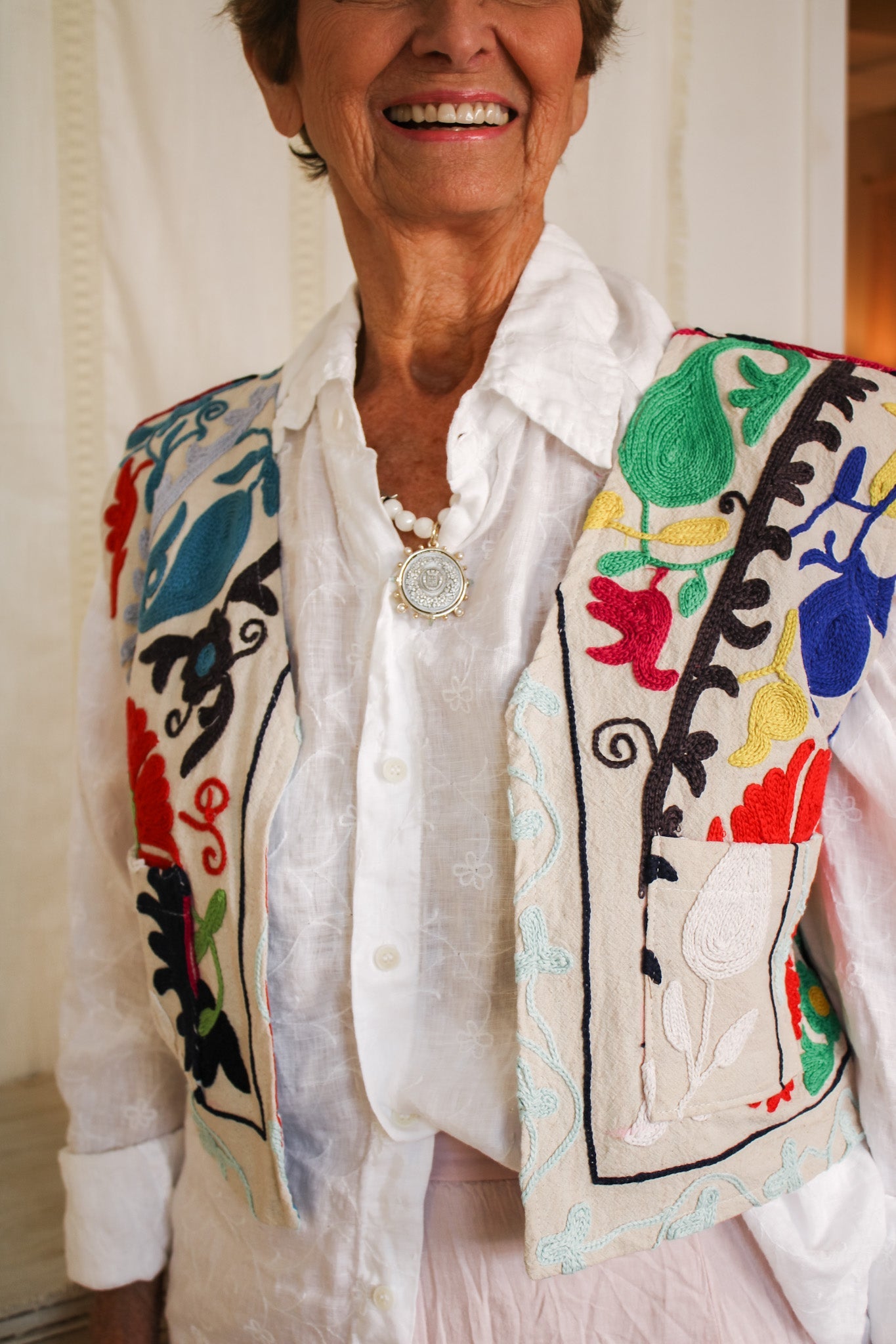 Suzani Vest #12Rare Findsvest