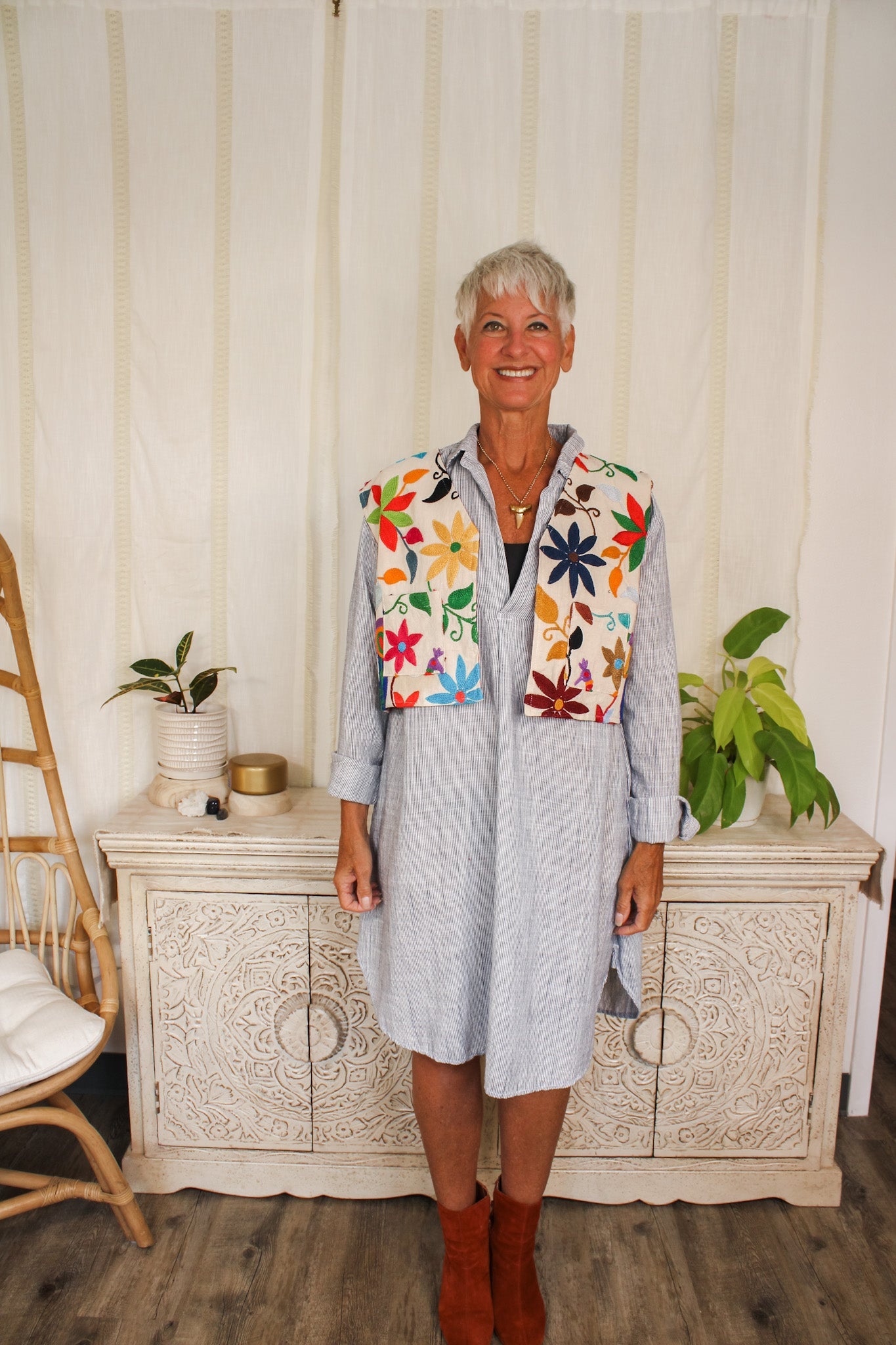 Suzani Vest #2Rare Findsvest