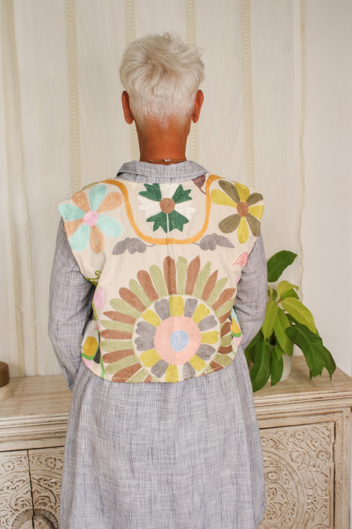 Suzani Vest #3Rare Findsvest