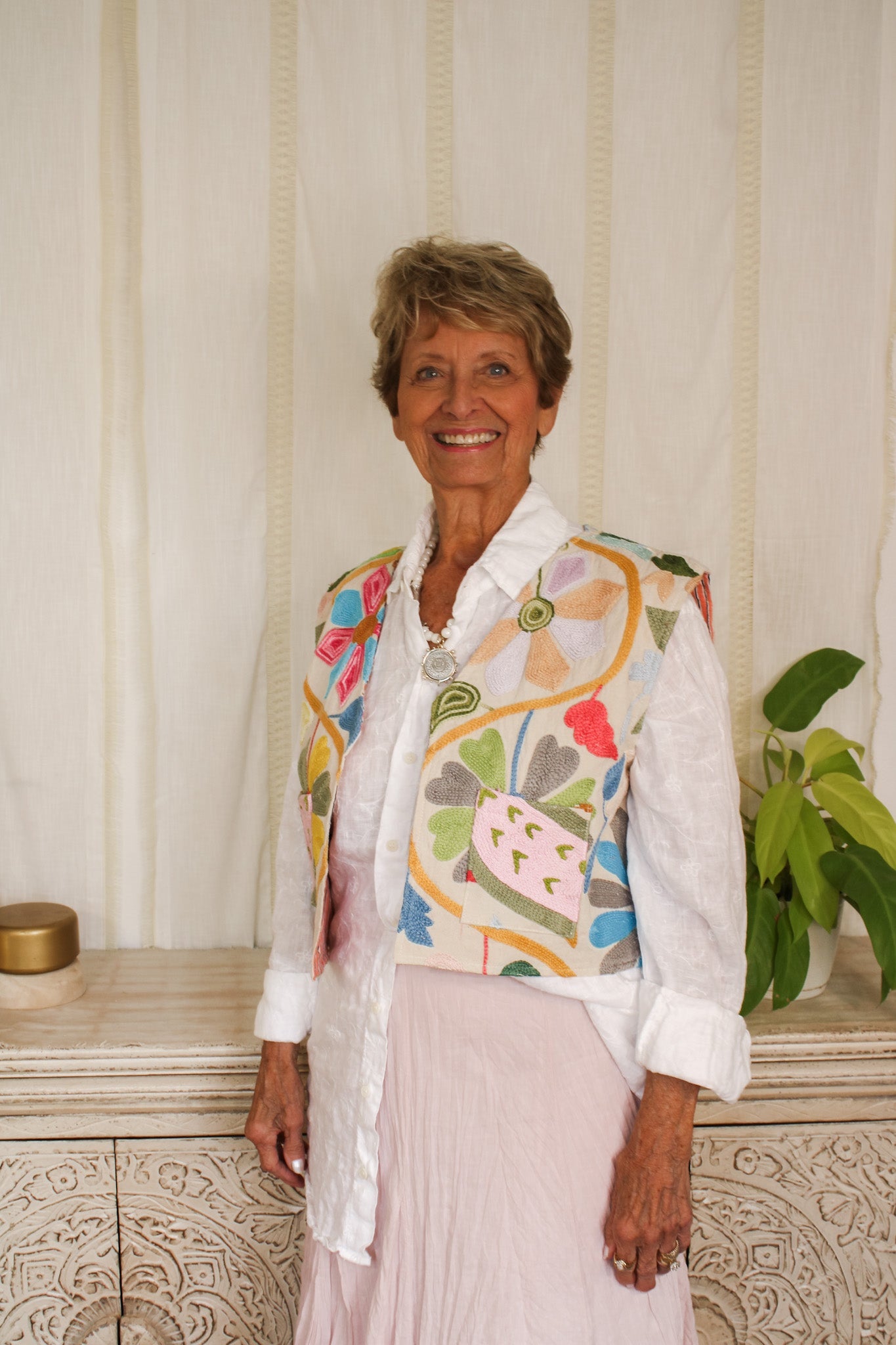 Suzani Vest #4Rare Findsvest