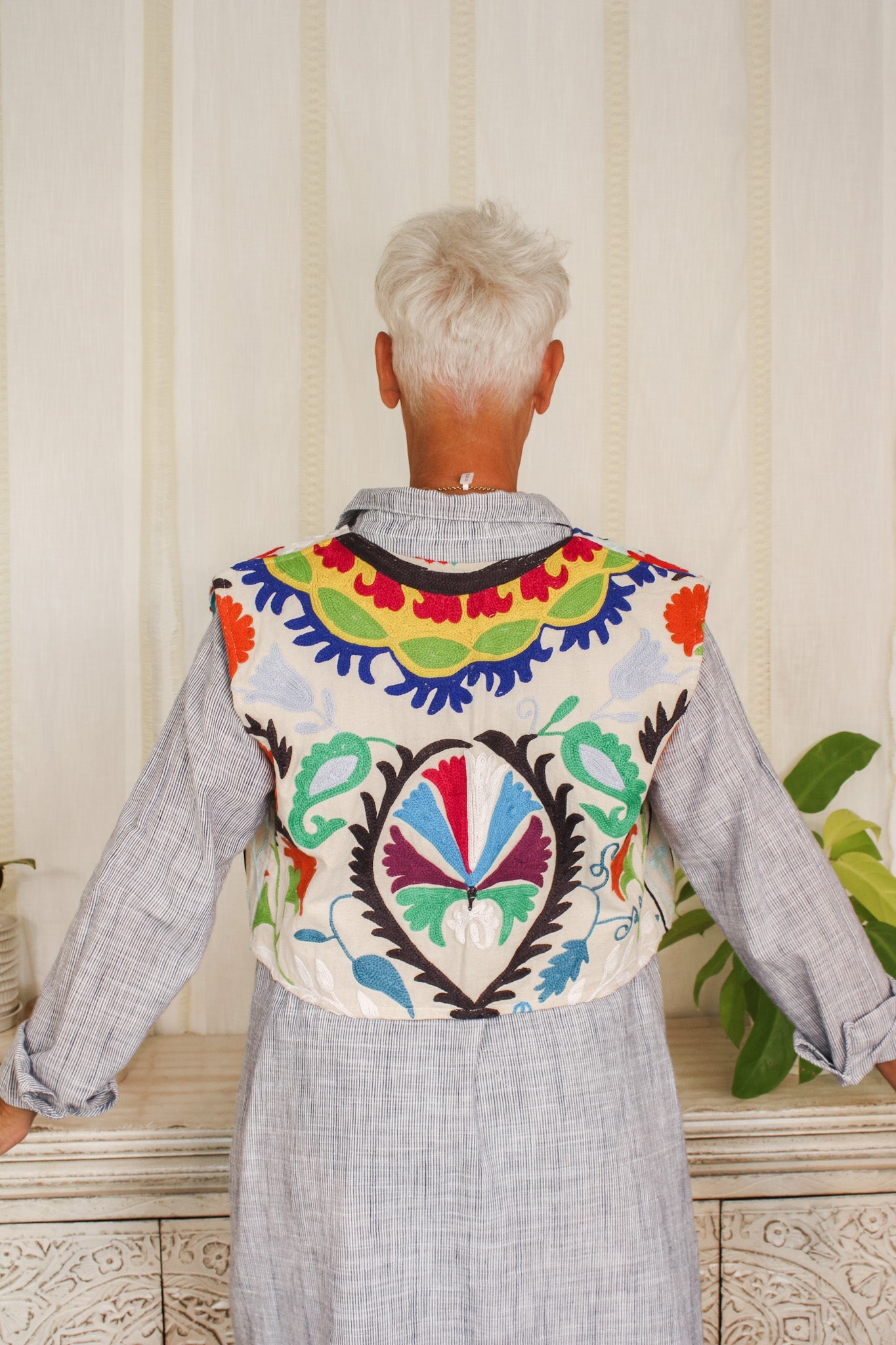 Suzani Vest #5Rare Findsvest