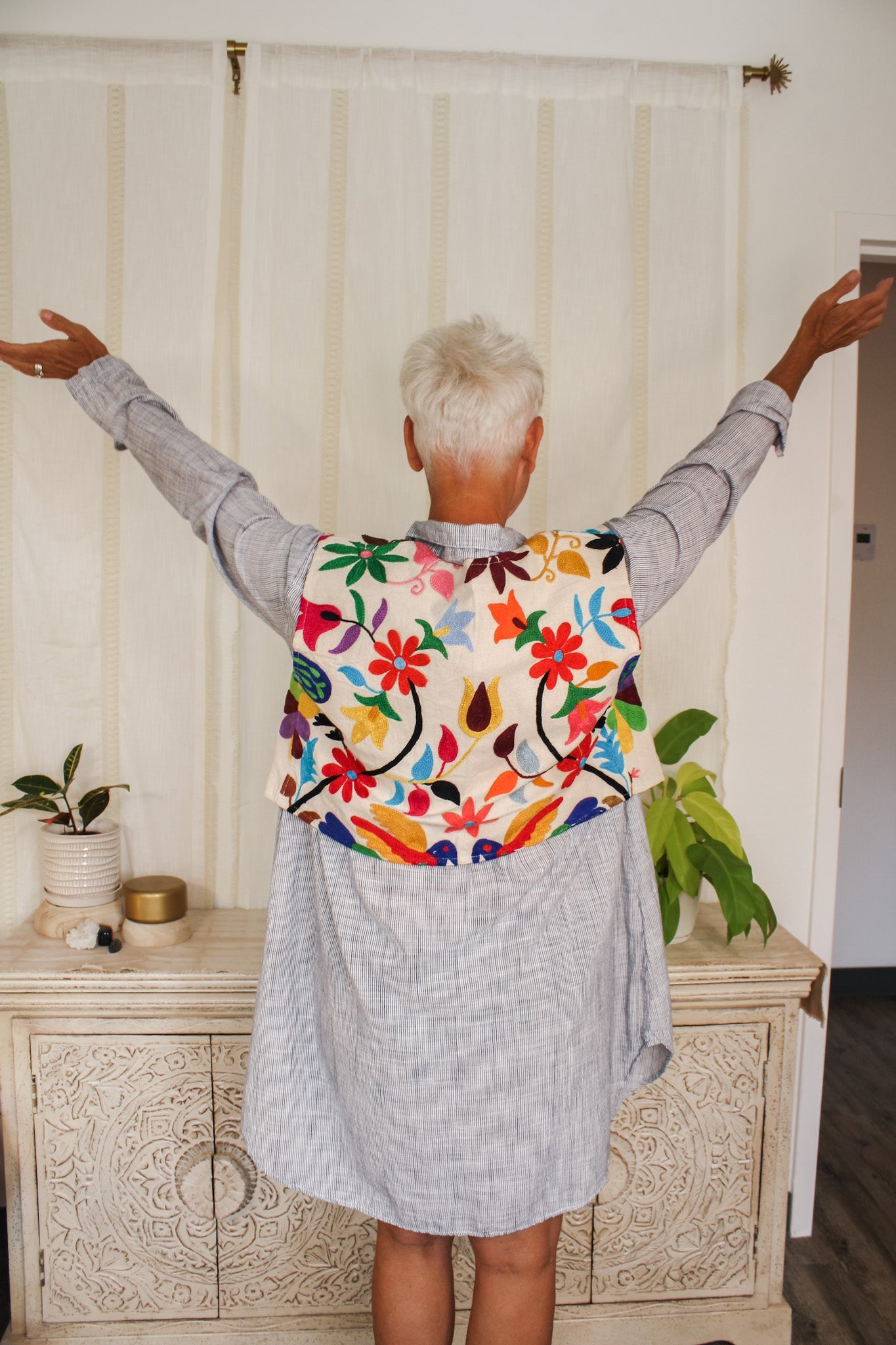 Suzani Vest #7Rare Findsvest
