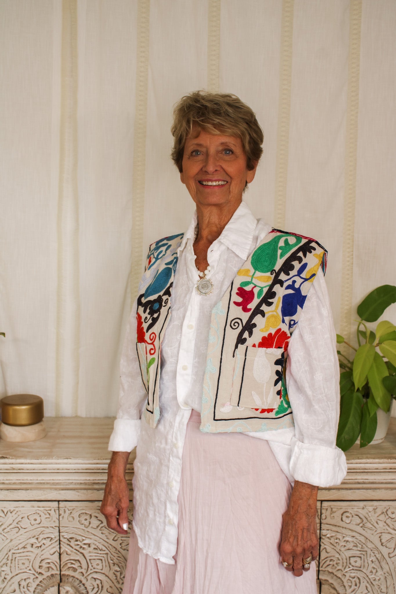 Suzani Vest #8Rare Findsvest