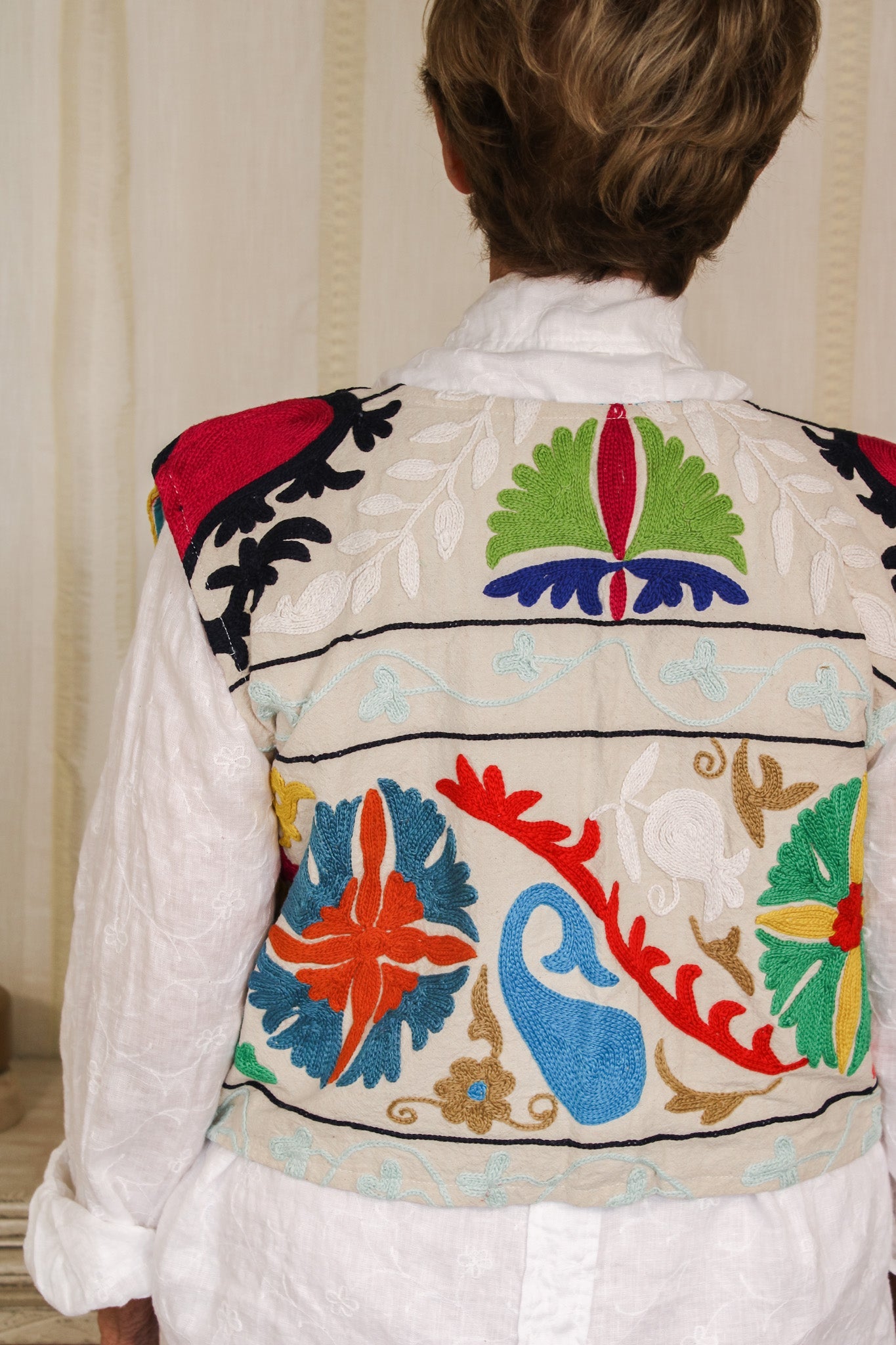 Suzani Vest #8Rare Findsvest