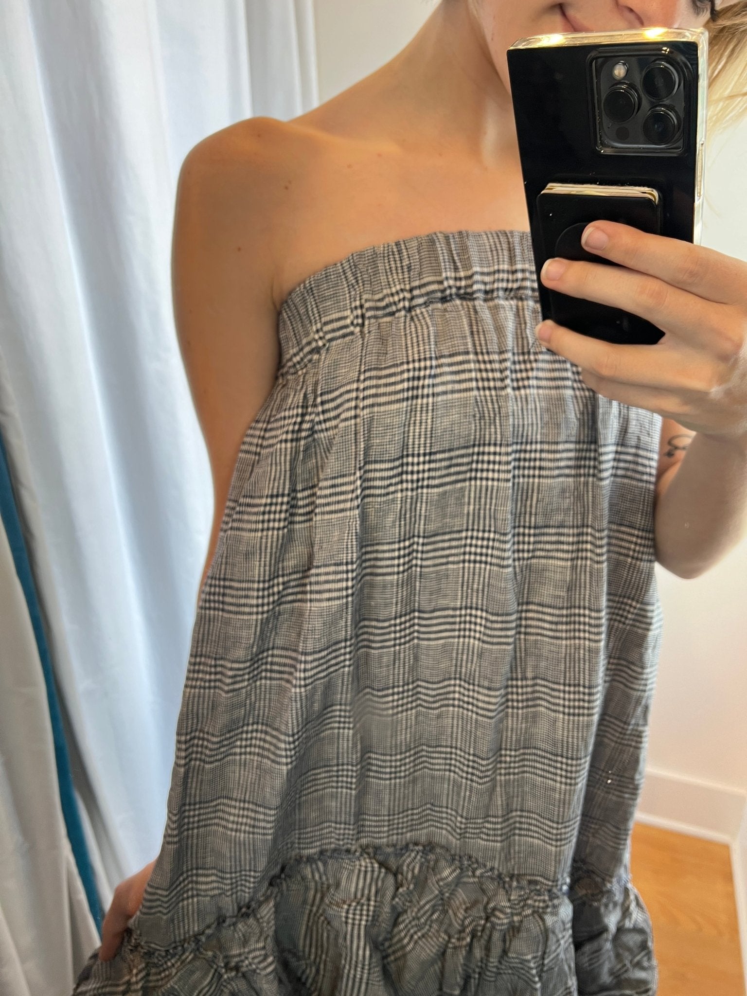 Swan Skirt- Blue GinghamAmano by Lorena LaingSkirt