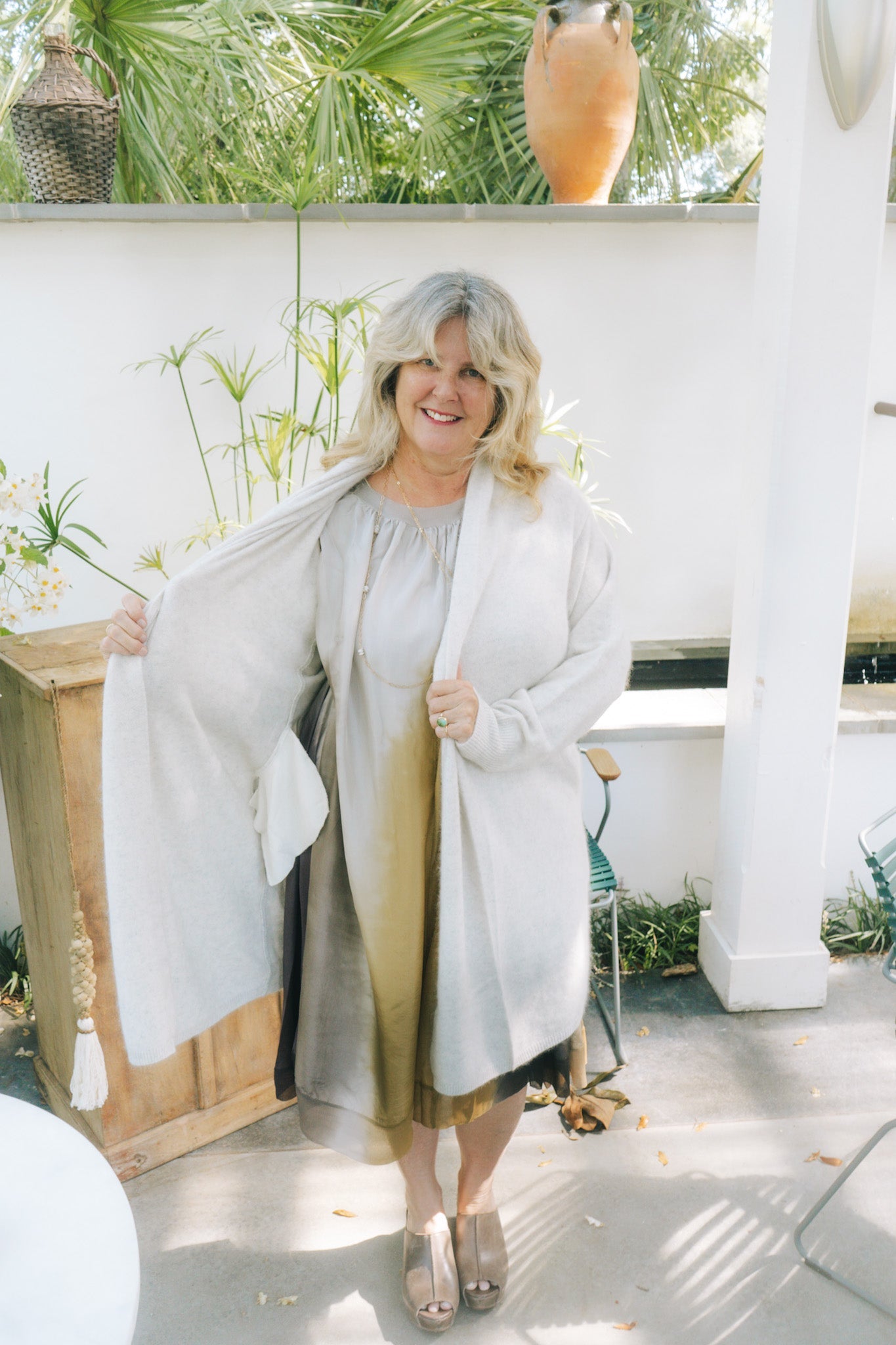 Sweater Coat- Heather GreyCT PlageJacket
