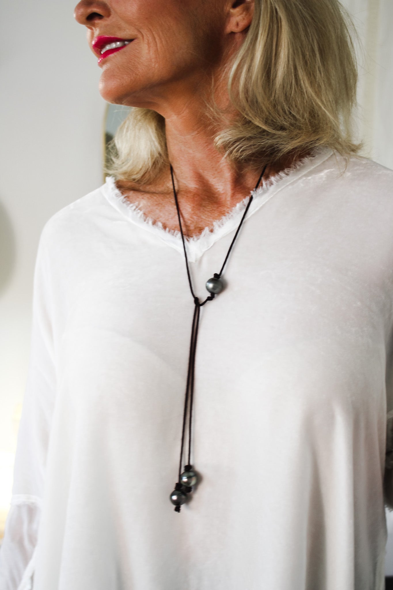Tahitian Pearl Necklace No. 2JagaNecklace
