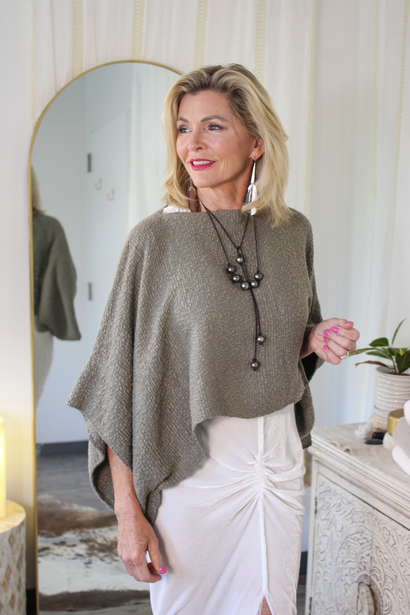 Textured Cotton Crop Top- MinkVOZTop