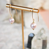 The Always Pink Pearls - Gold or SilverZiabirdEarrings