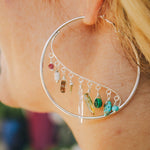 The Dangle Hoops (2 Colors)Tailfeather DesignsEarrings