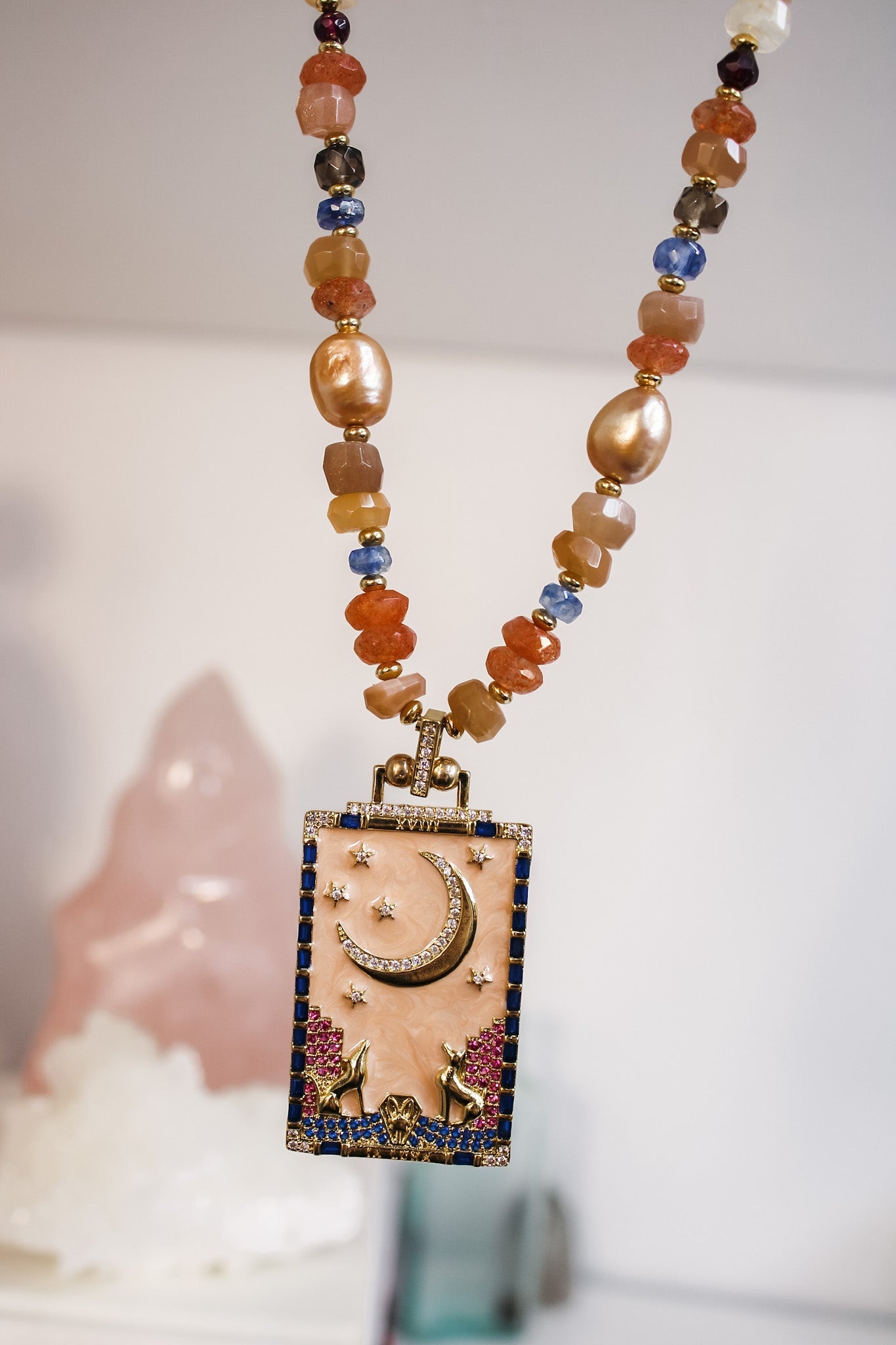 The Moon Kyanite NecklaceBeth ZinkNecklaces
