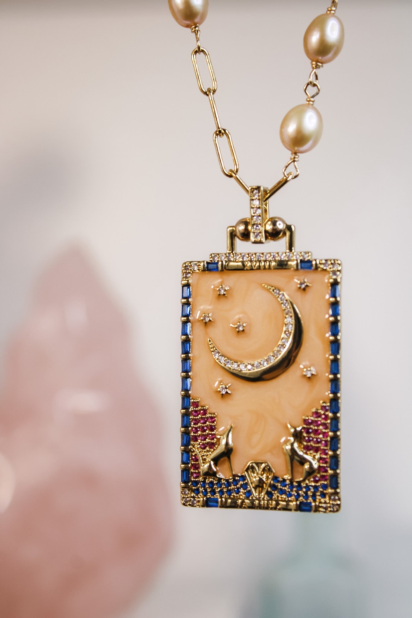 The Moon Pearl NecklaceBeth ZinkNecklaces